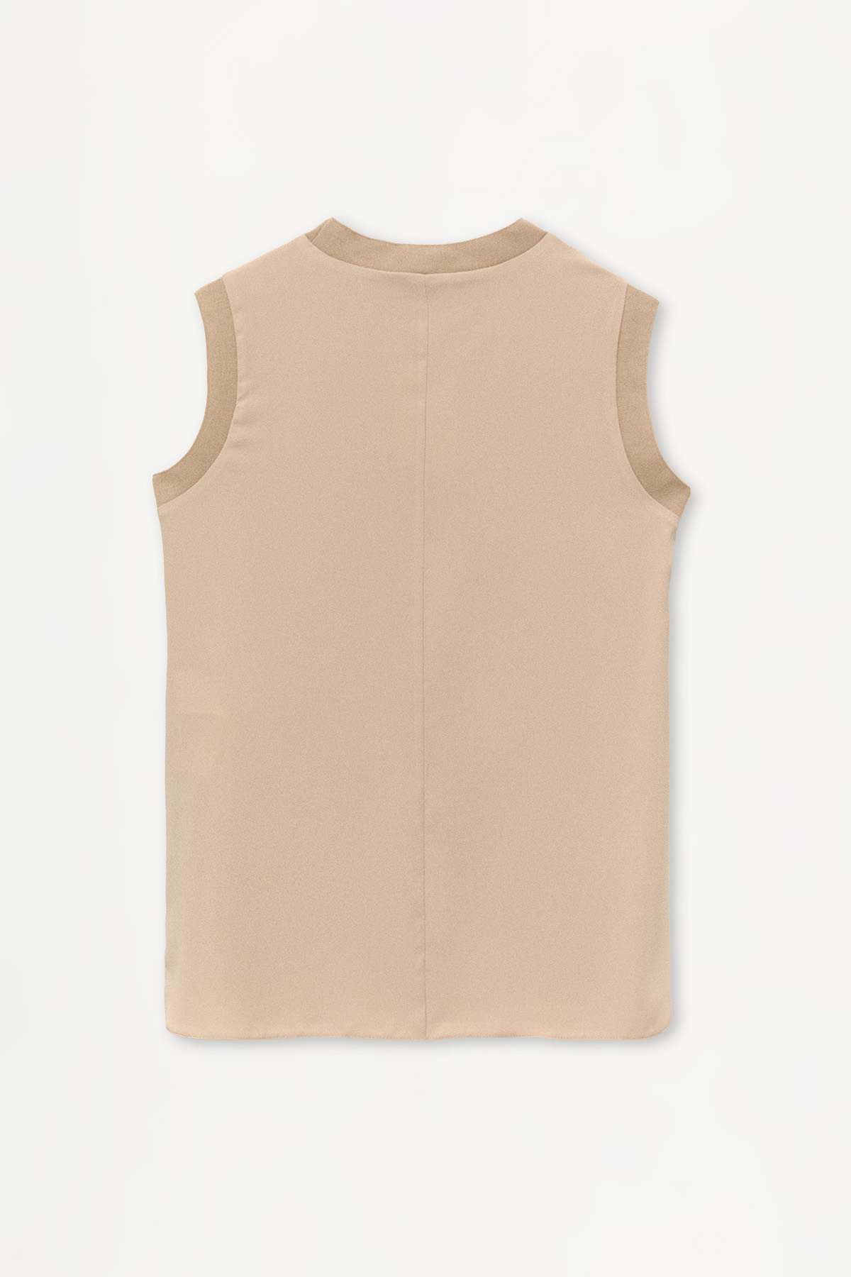 Sıfır Kollu Allerli Basic Tunik, Tesettür Giyim