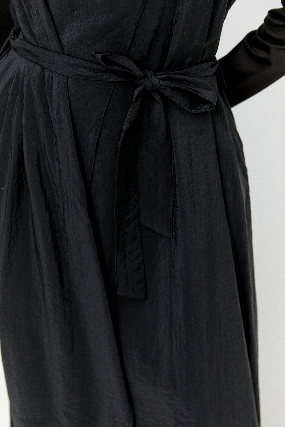 Degaje Yakalı Paraşüt Yelek, Tesettür Giyim