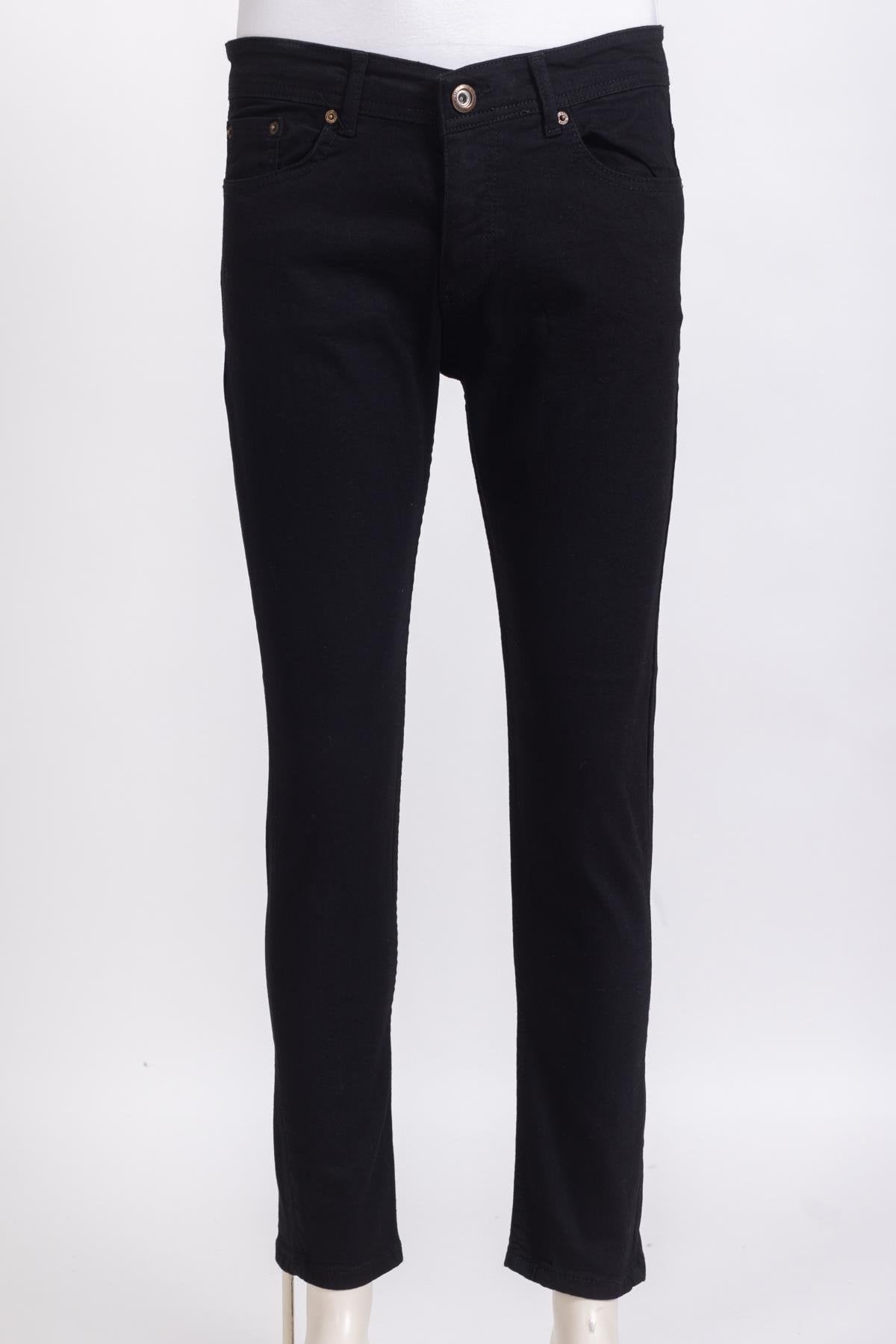 Erkek Max Skinny Jean Pantolon - Siyah