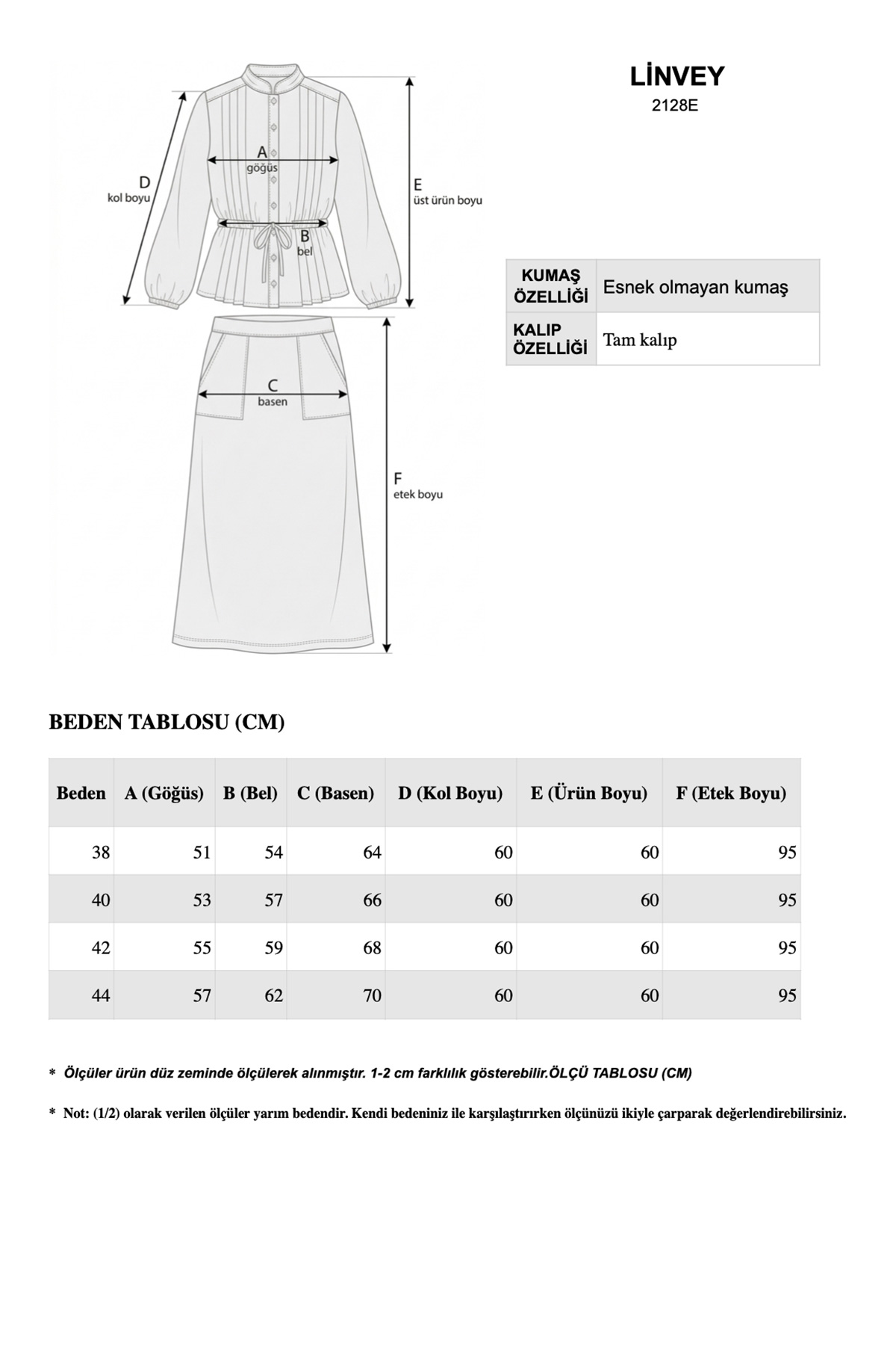 Önü Piliseli Düğmeli Kemer Detaylı Ceket Etek Kadın Takım |  