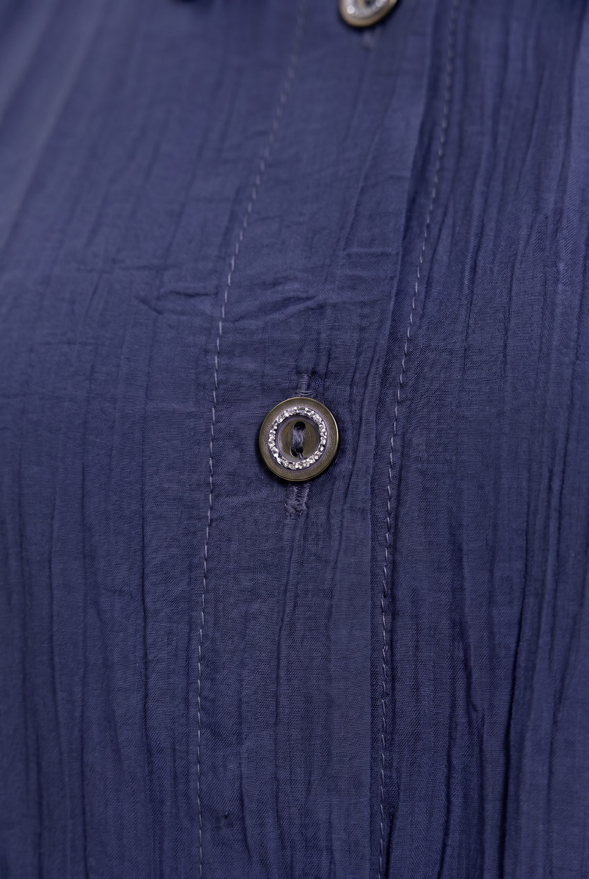 Çilek Kumaş Düğmeli Oversize Kadın Gömlek |  