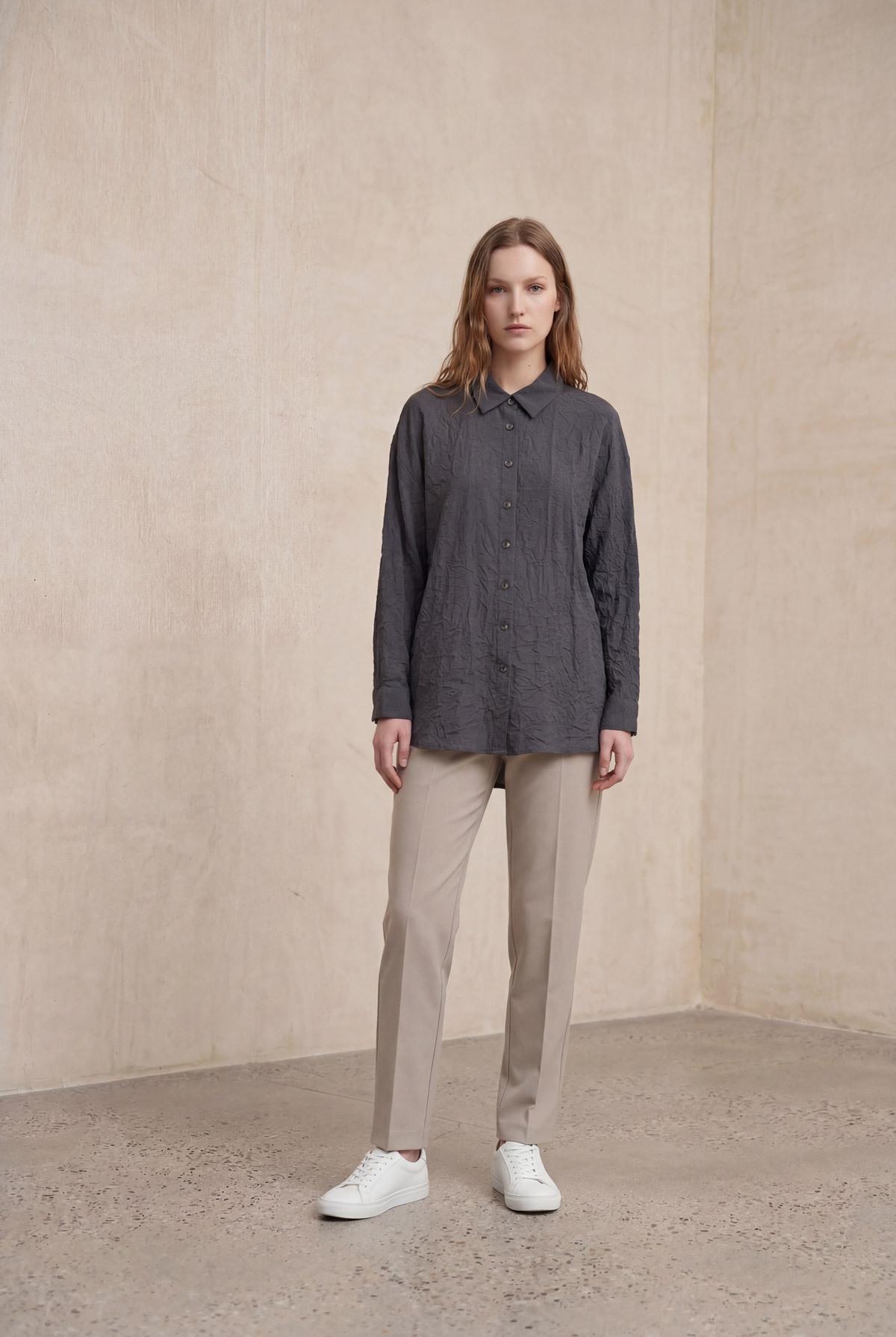 Modal Crash Kado Oversize Gömlek |  