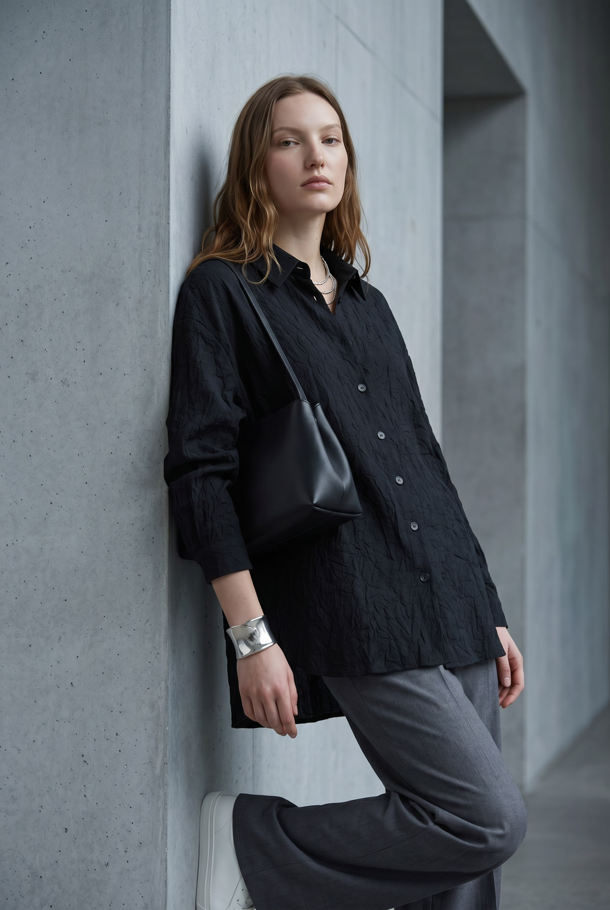 Modal Crash Kado Oversize Gömlek |  