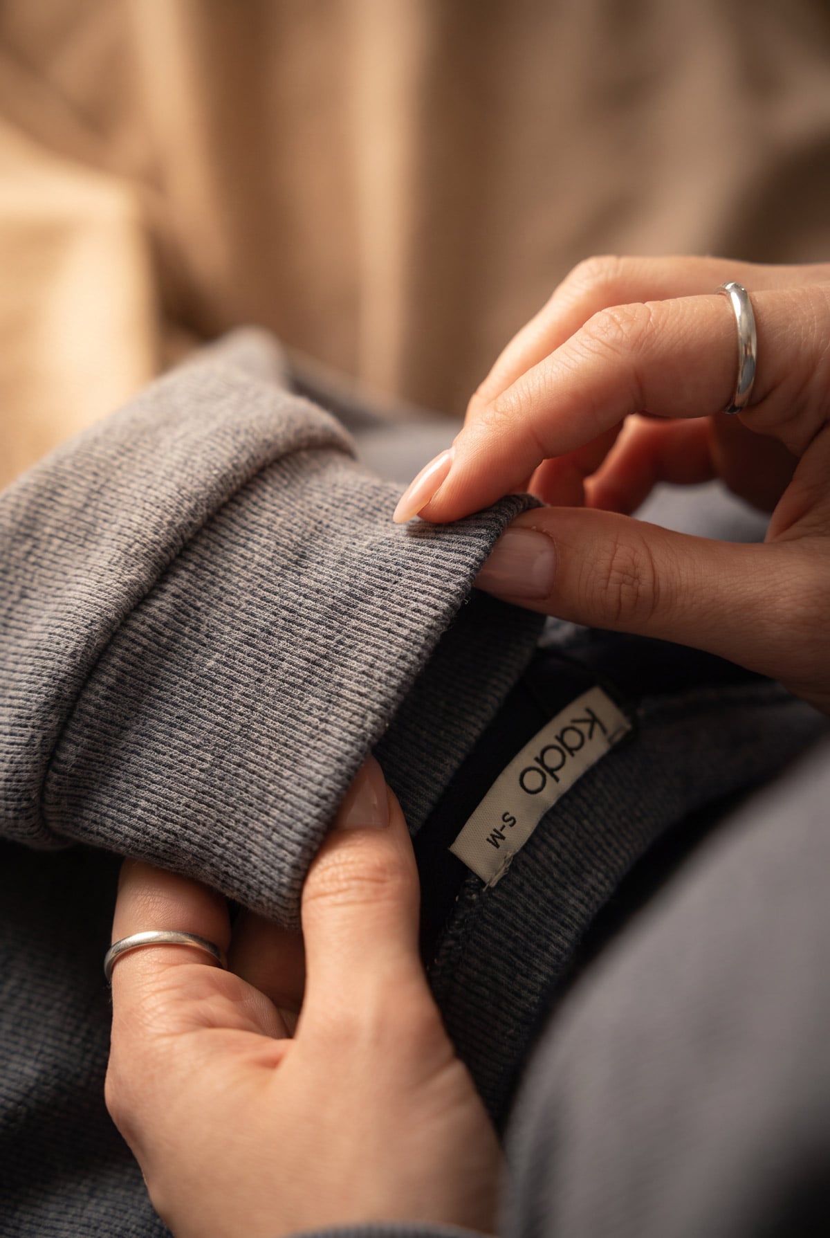 Bisiklet Yaka Kışlık Basic Kadın Sweat | Linvey 