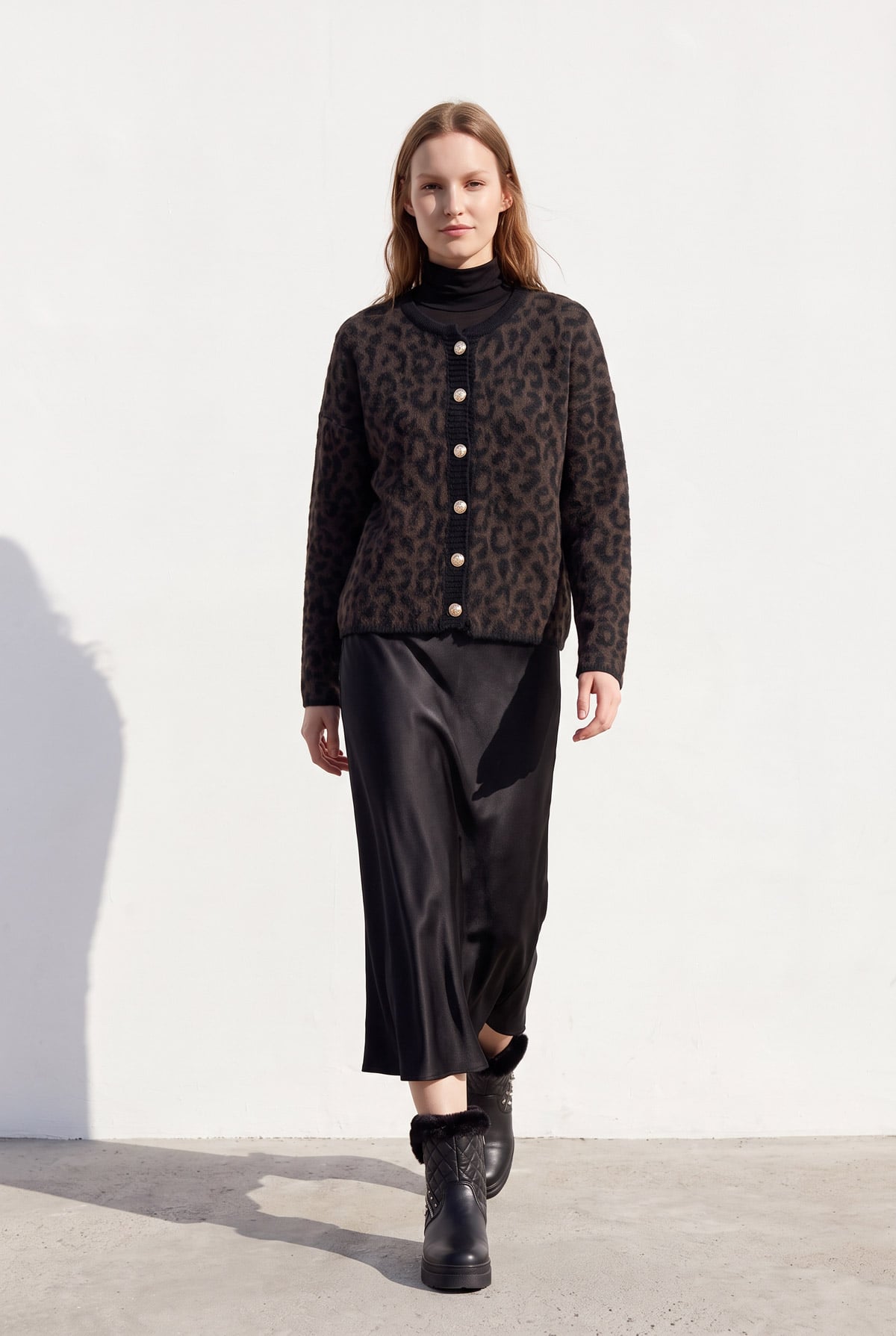 LEOPAR DESEN KISA HIRKA | Linvey 