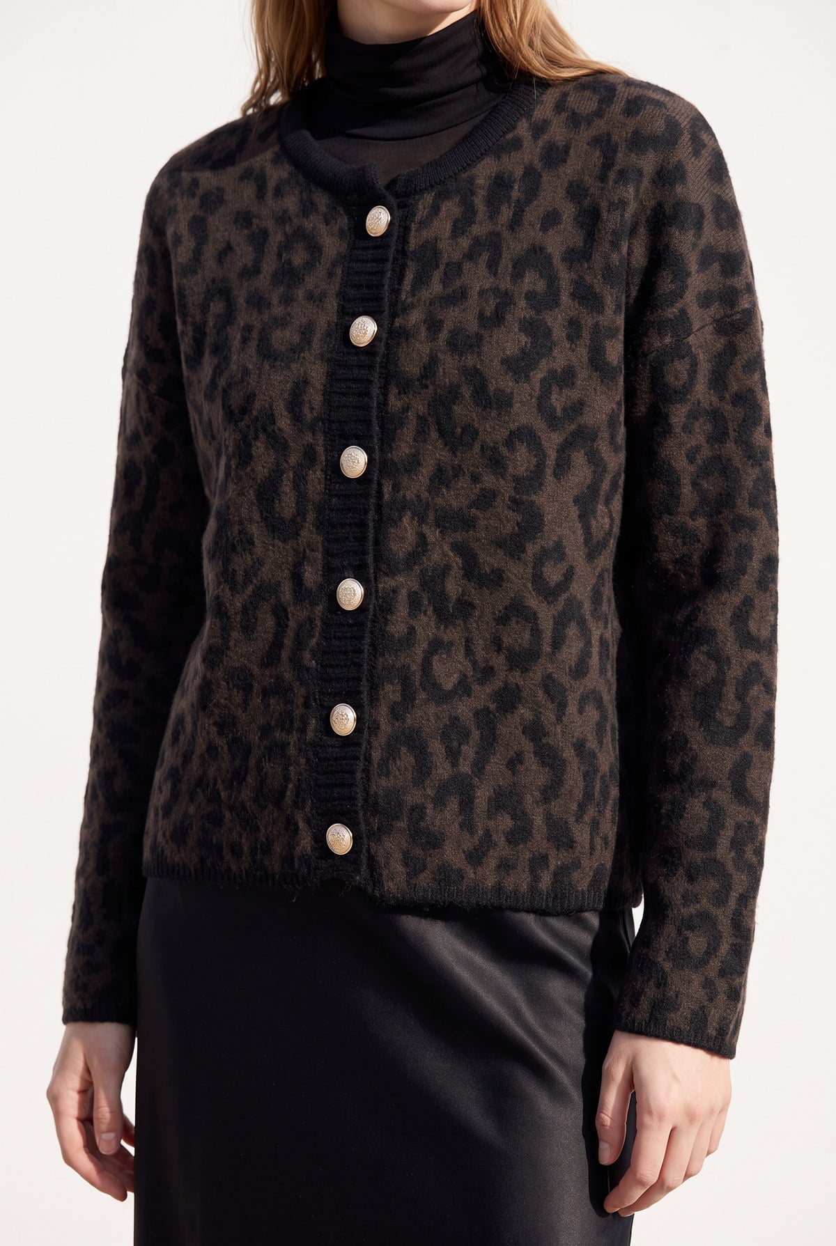 LEOPAR DESEN KISA HIRKA | Linvey 