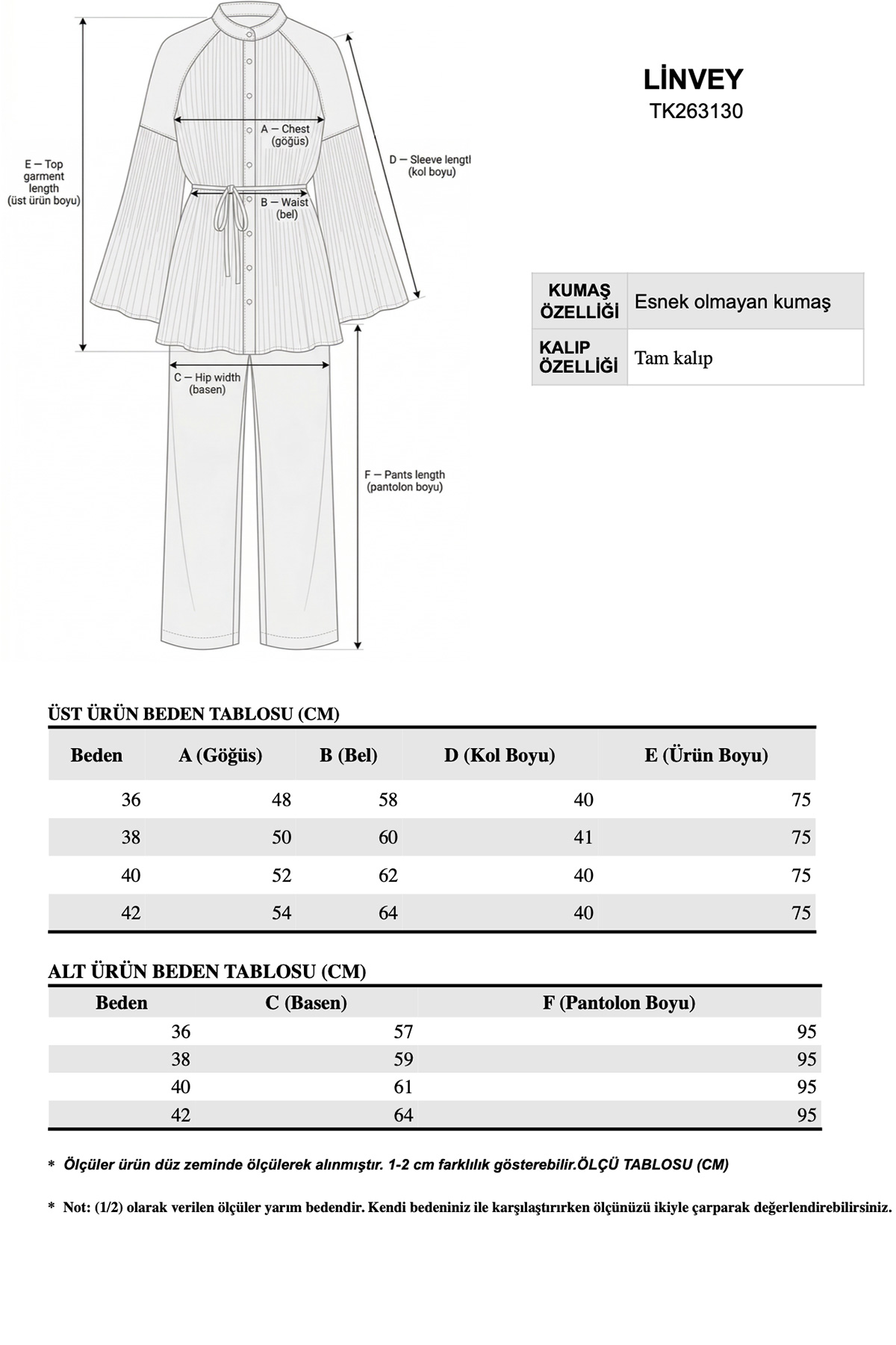 Piliseli Kemer Detaylı Düğmeli Ceket Pantolon Kadın Takım |  