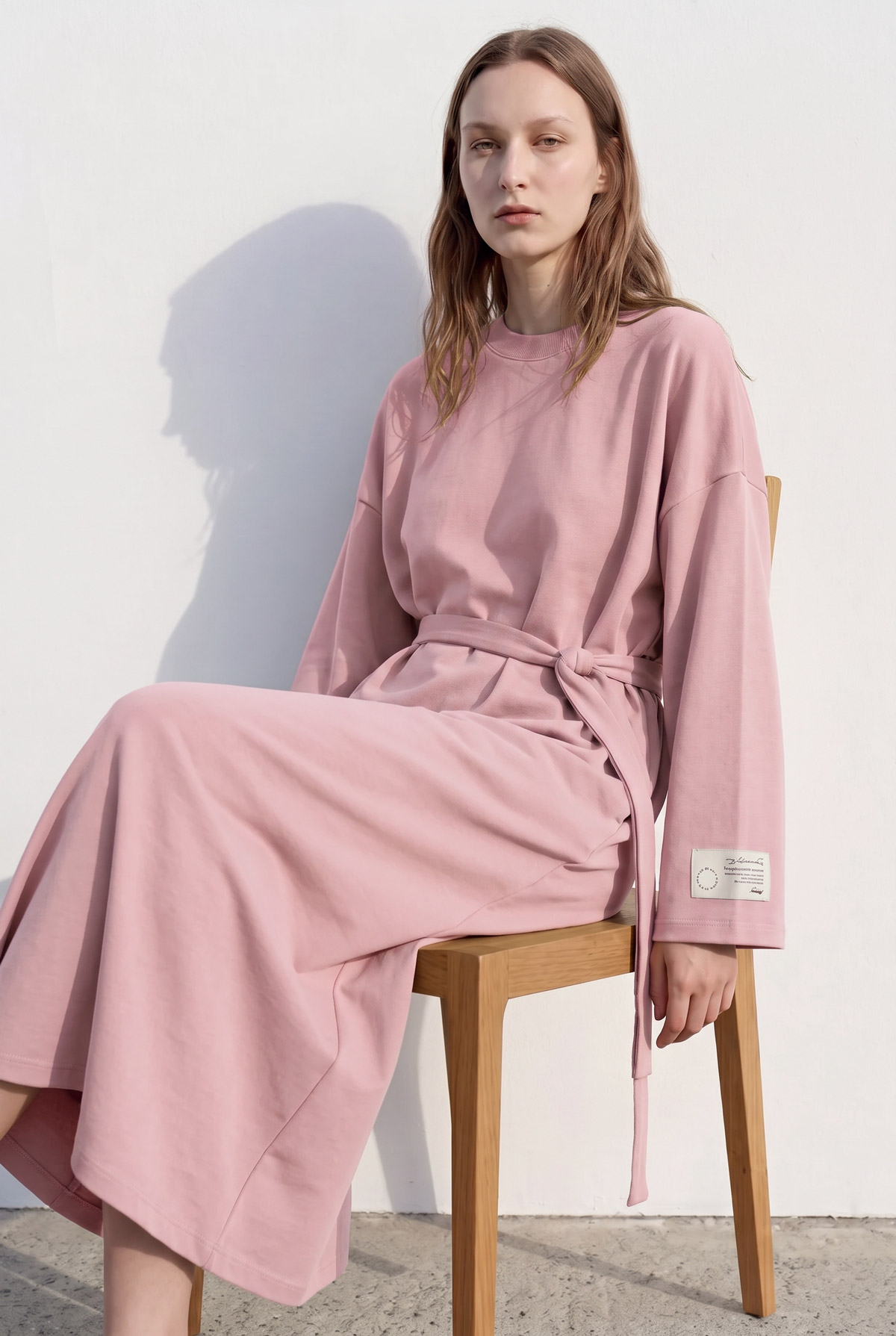 Oversize Uzun Rahat Elbise | Linvey 