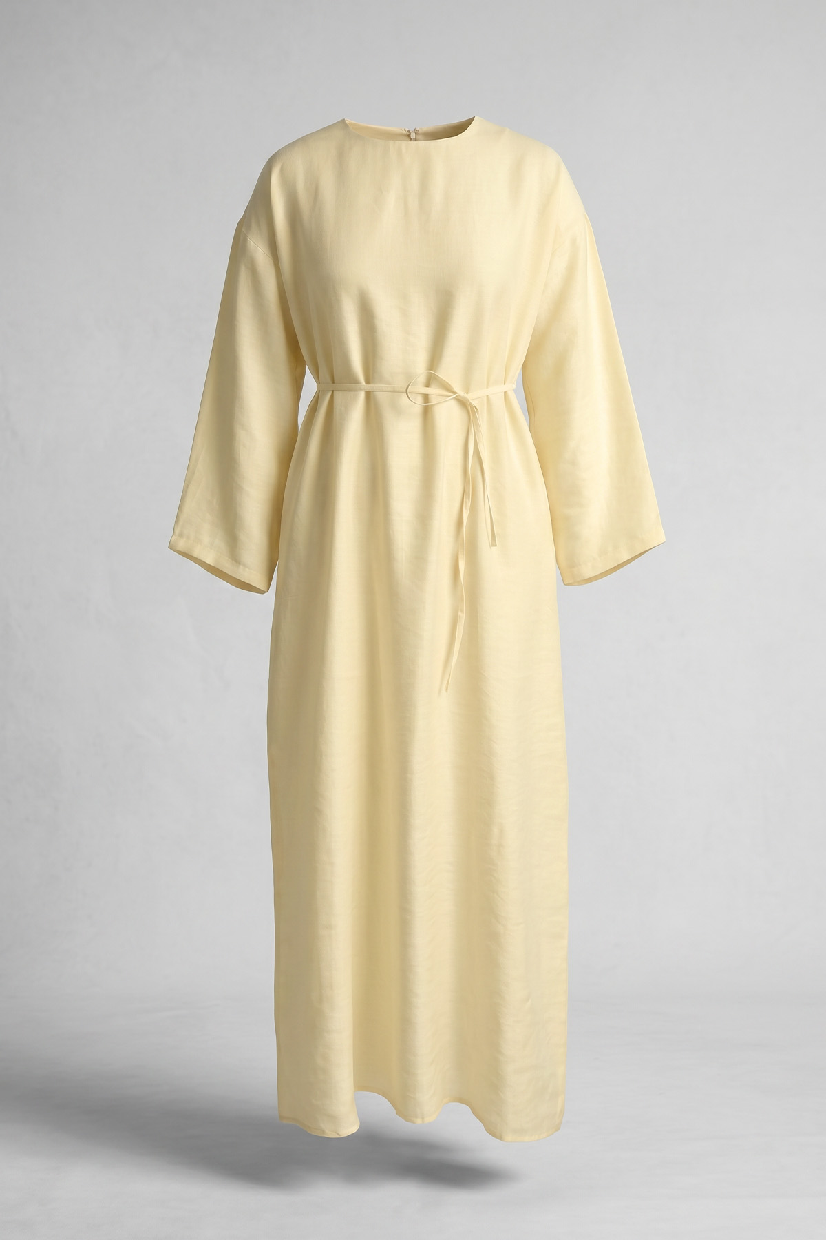 Sultan Basic Elbise 0001 - TEREYAĞ SARISI |  