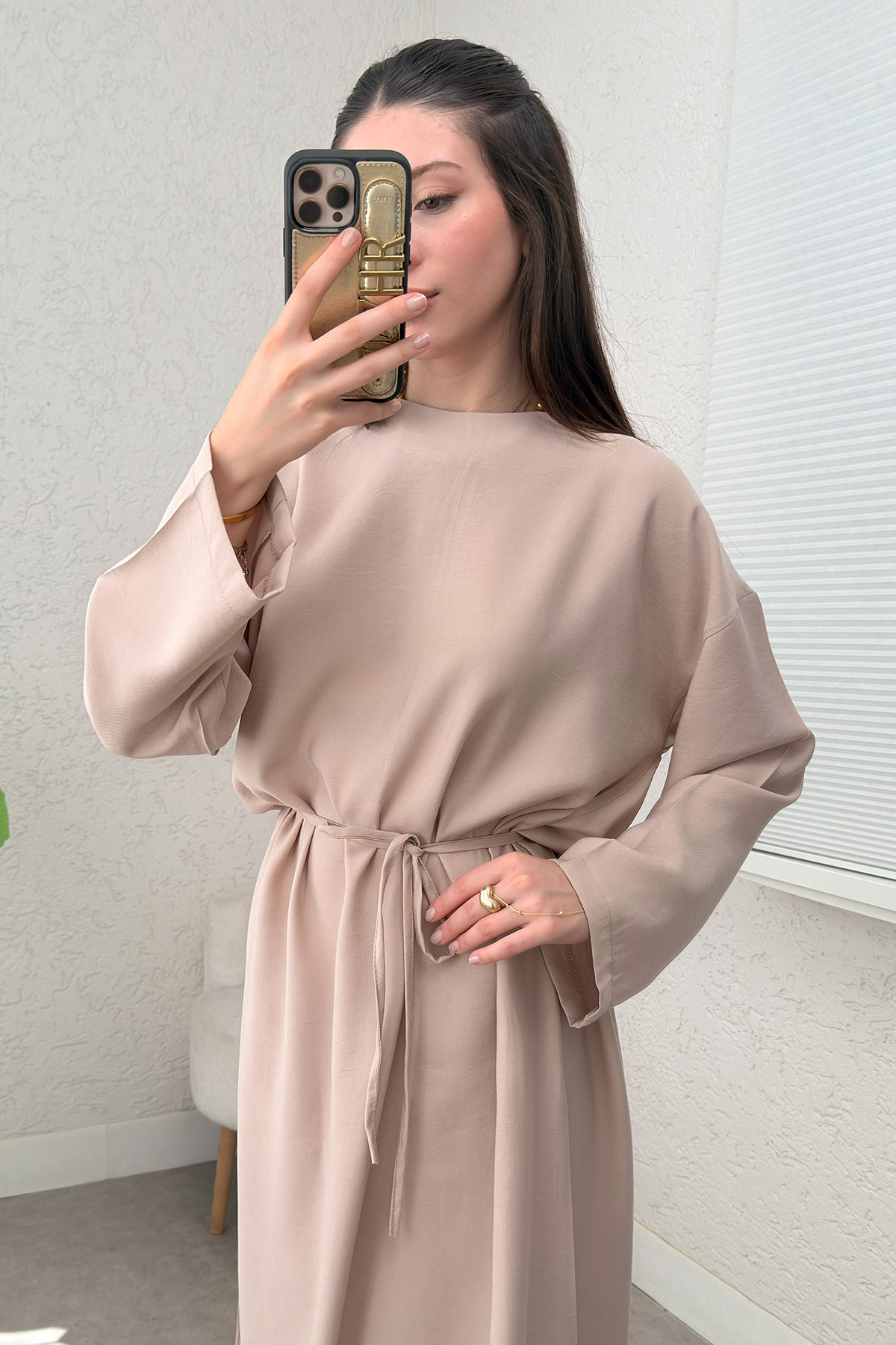 Sultan Basic Elbise 0001 - BEJ |  