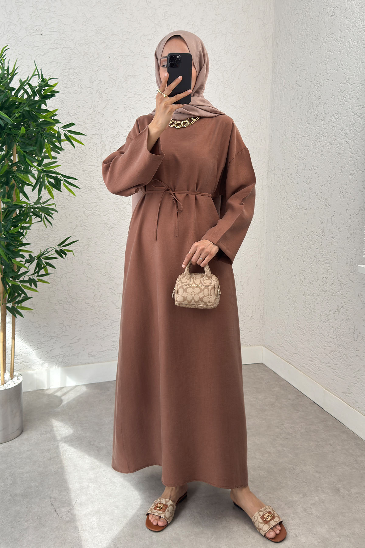 Sultan Basic Elbise 0001 - TABA |  