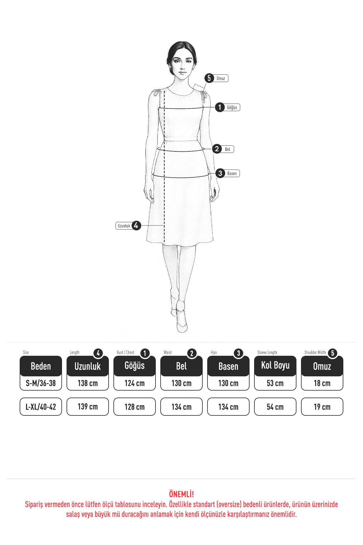İki İplik Kuşaklı Elbise 0007 - SOMON |  
