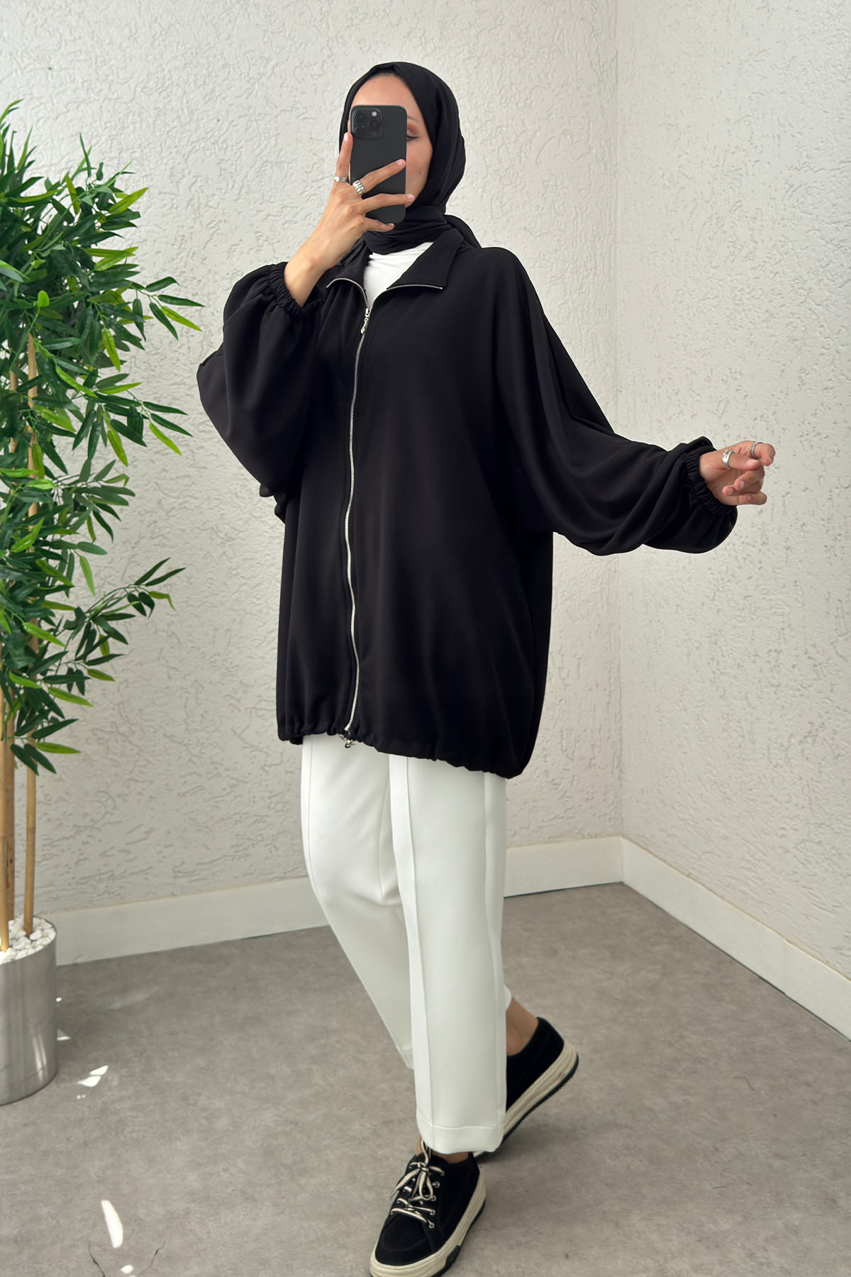 Yarasa Kol Salaş Kap 0008 - SİYAH |  