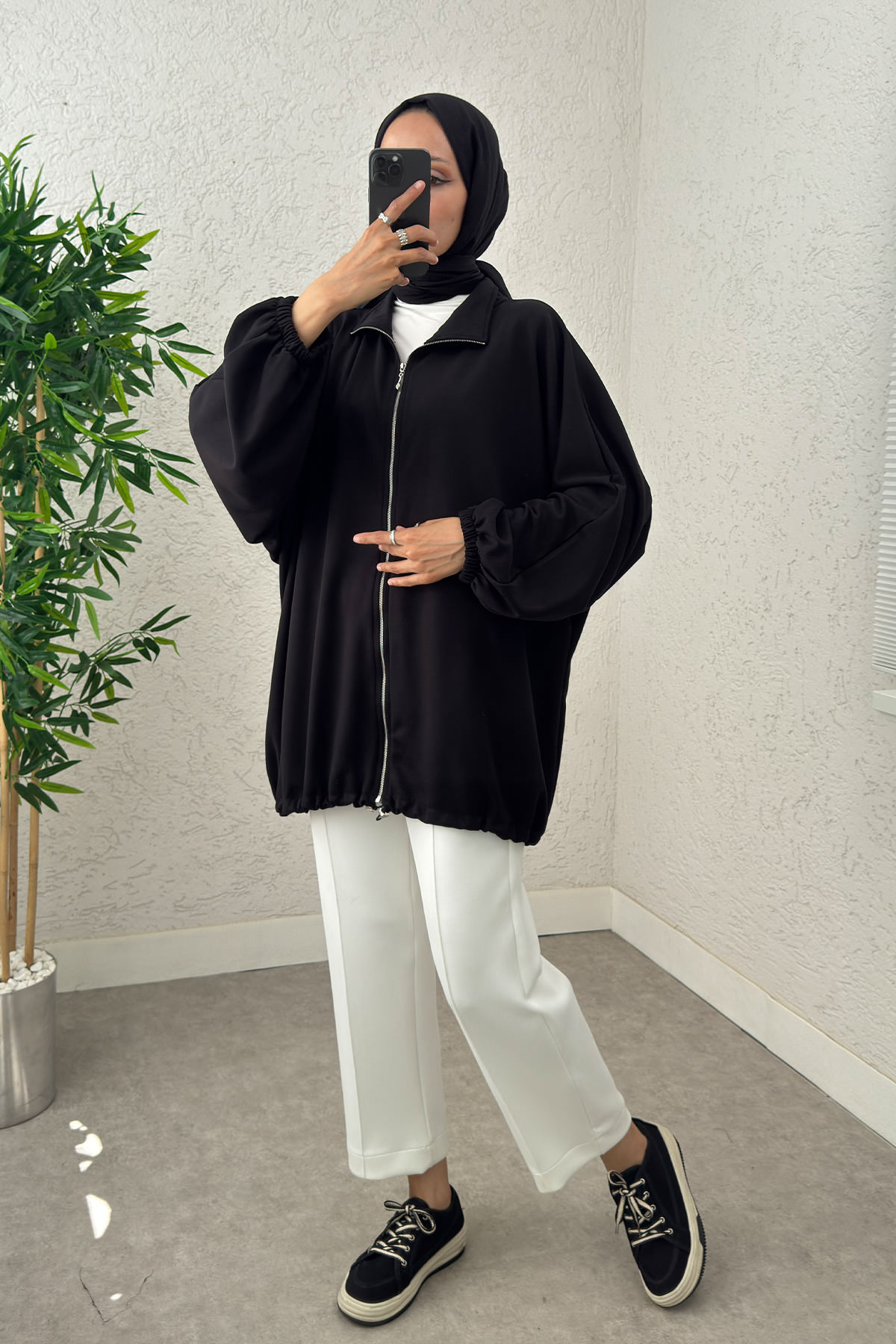 Yarasa Kol Salaş Kap 0008 - SİYAH |  