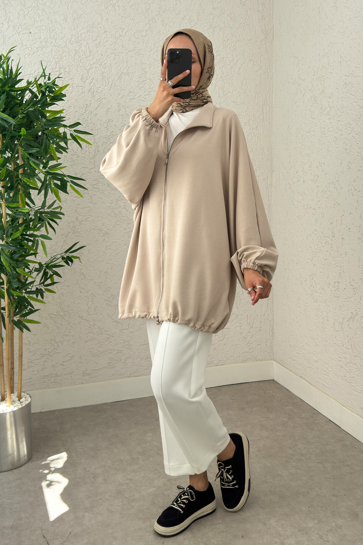 Yarasa Kol Salaş Kap 0008 - EKRU |  