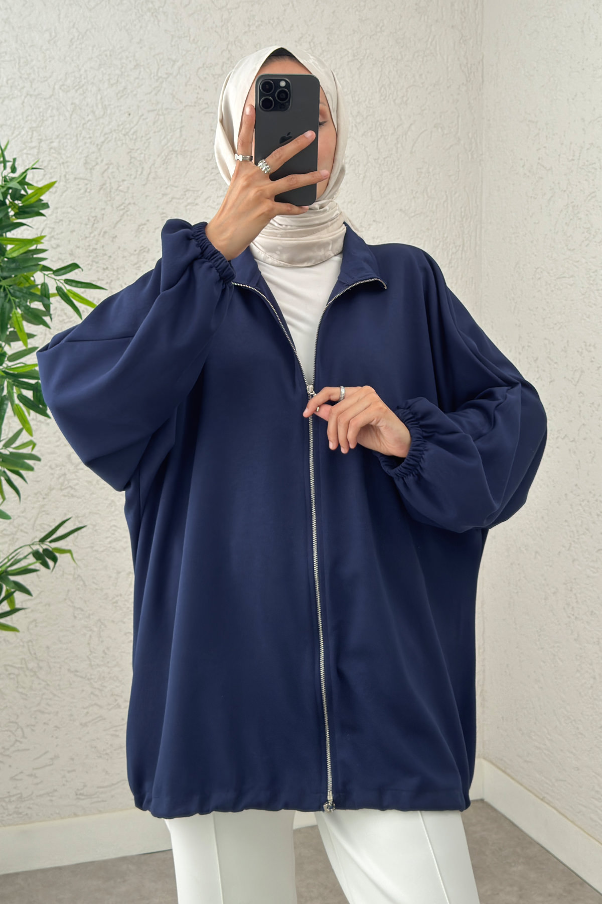 Yarasa Kol Salaş Kap 0008 - LACİVERT |  