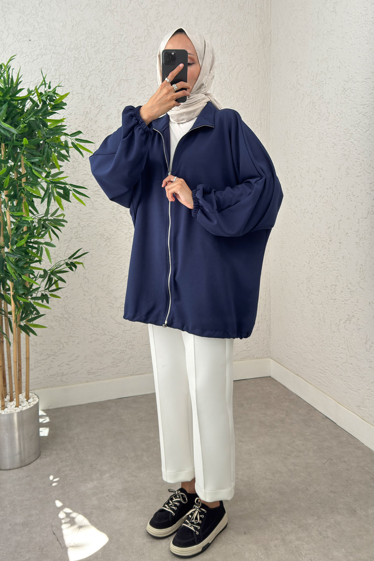 Yarasa Kol Salaş Kap 0008 - LACİVERT |  