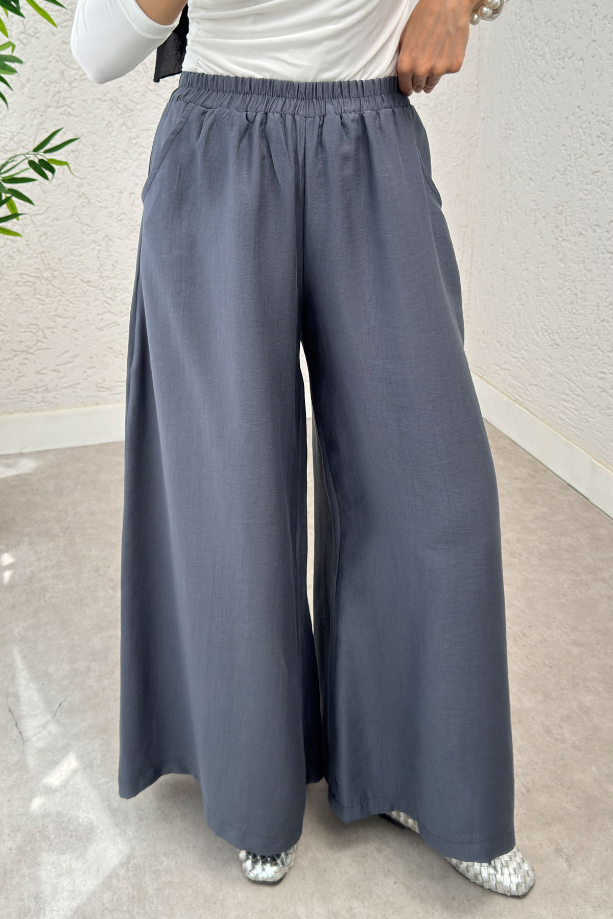 Boru Paça Pantolon 0012 - ANTRASİT |  