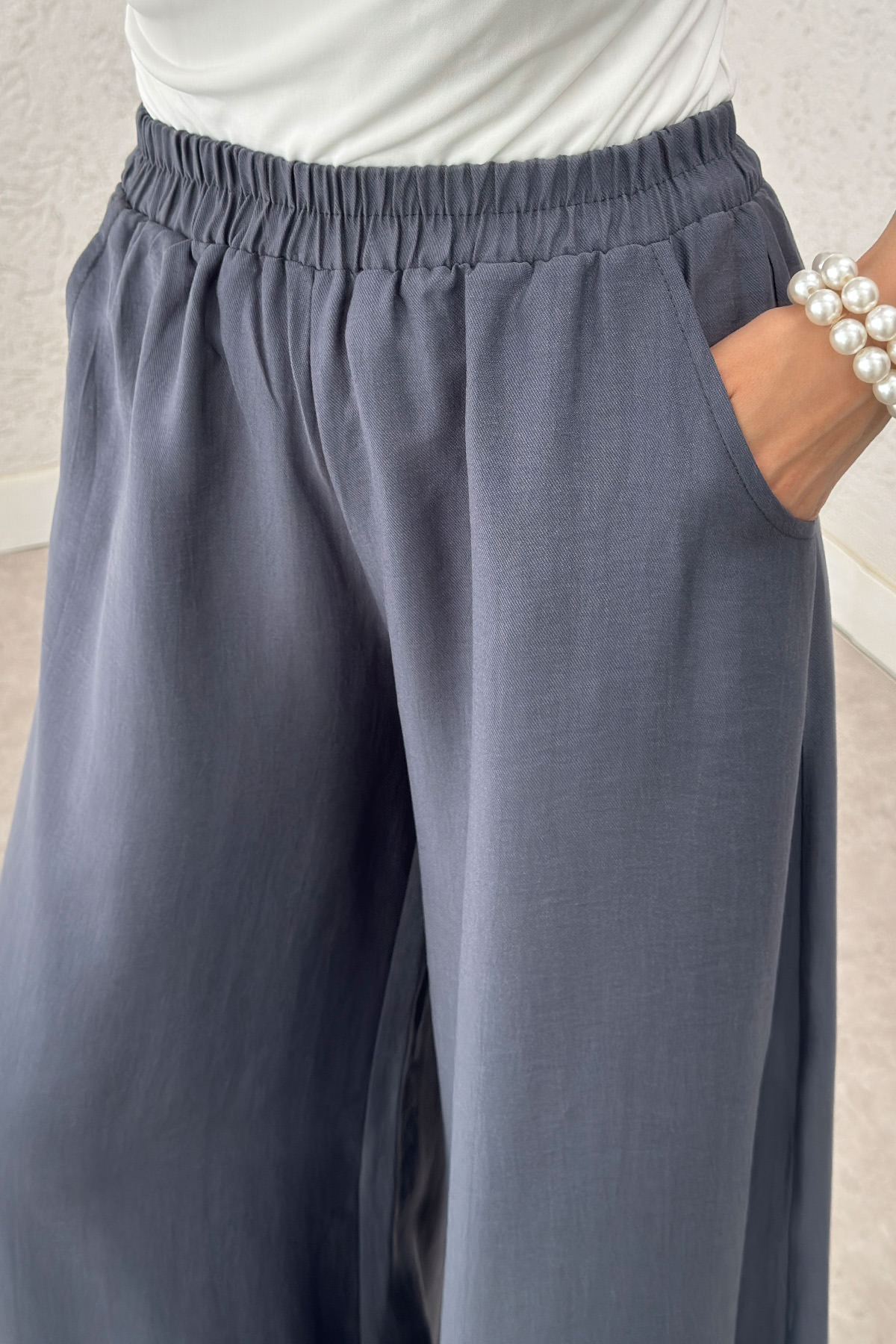 Boru Paça Pantolon 0012 - ANTRASİT |  