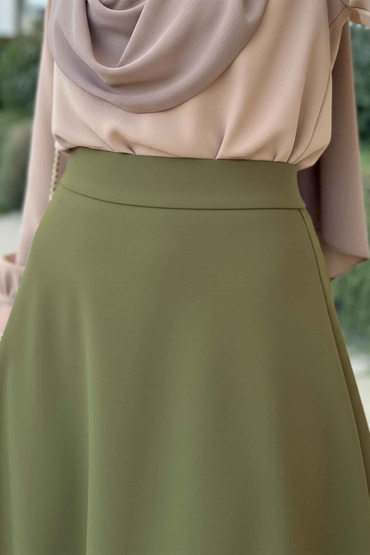 Scuba Kloş Etek 0023 - HAKİ |  