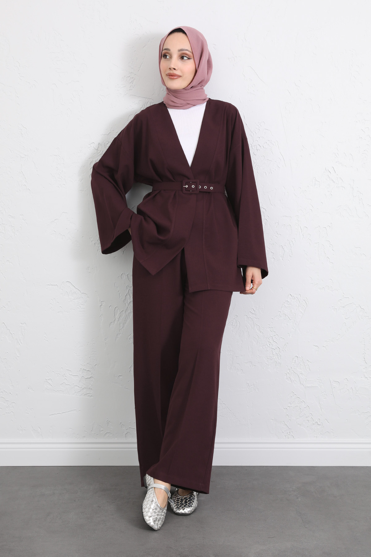Kemerli Kimono Takım 0047 - MÜRDÜM |  