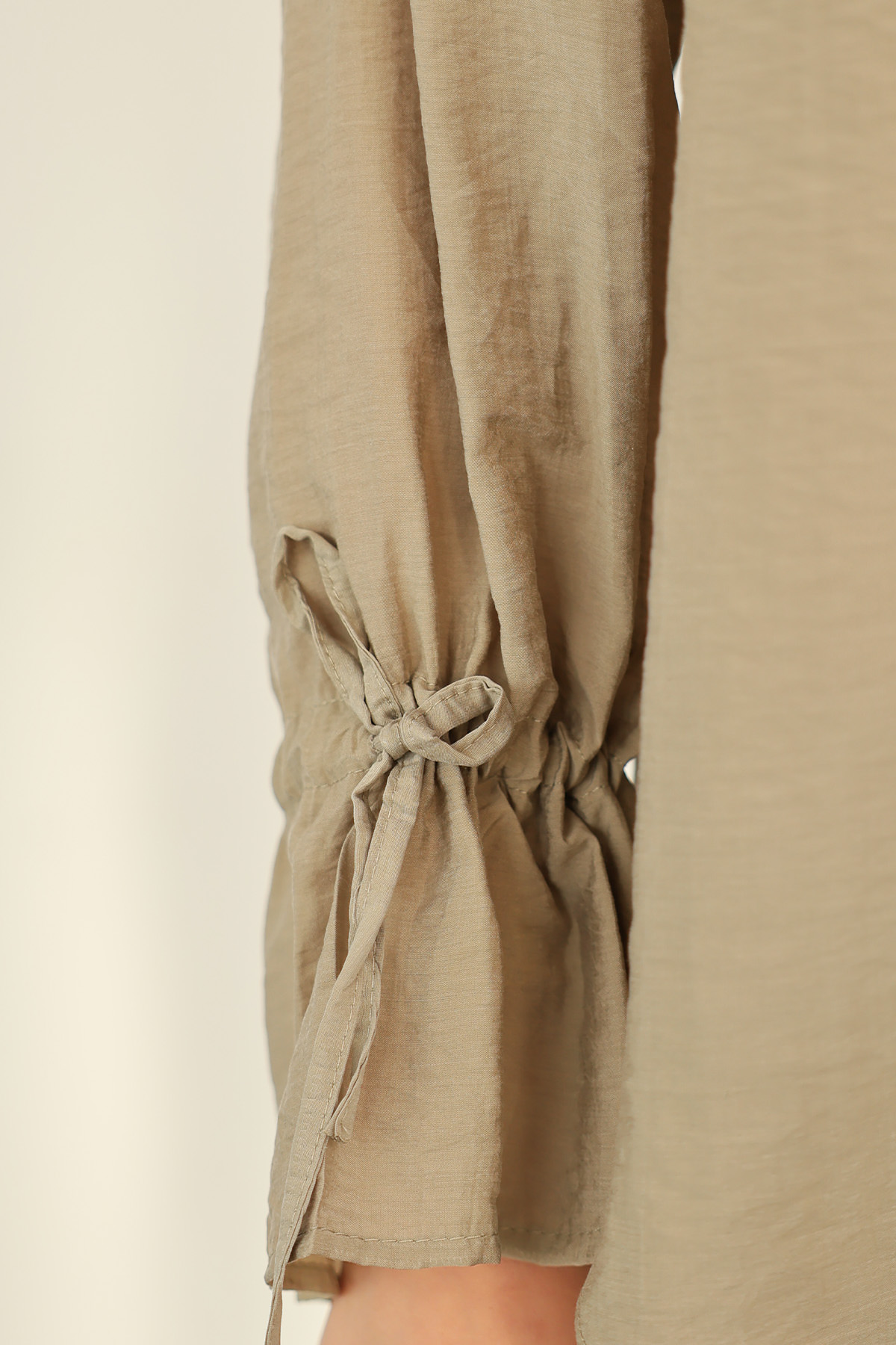 Kol Büzgülü Gömlek 0069 - HAKİ |  