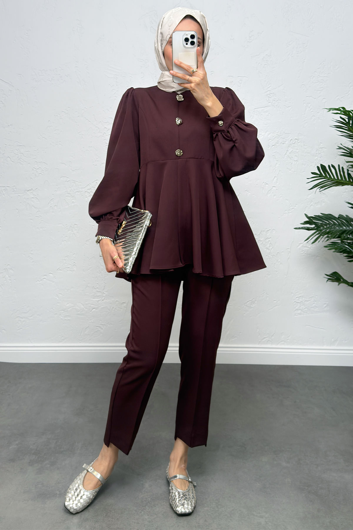 Volan Detay İkili Takım 0071 - BORDO |  