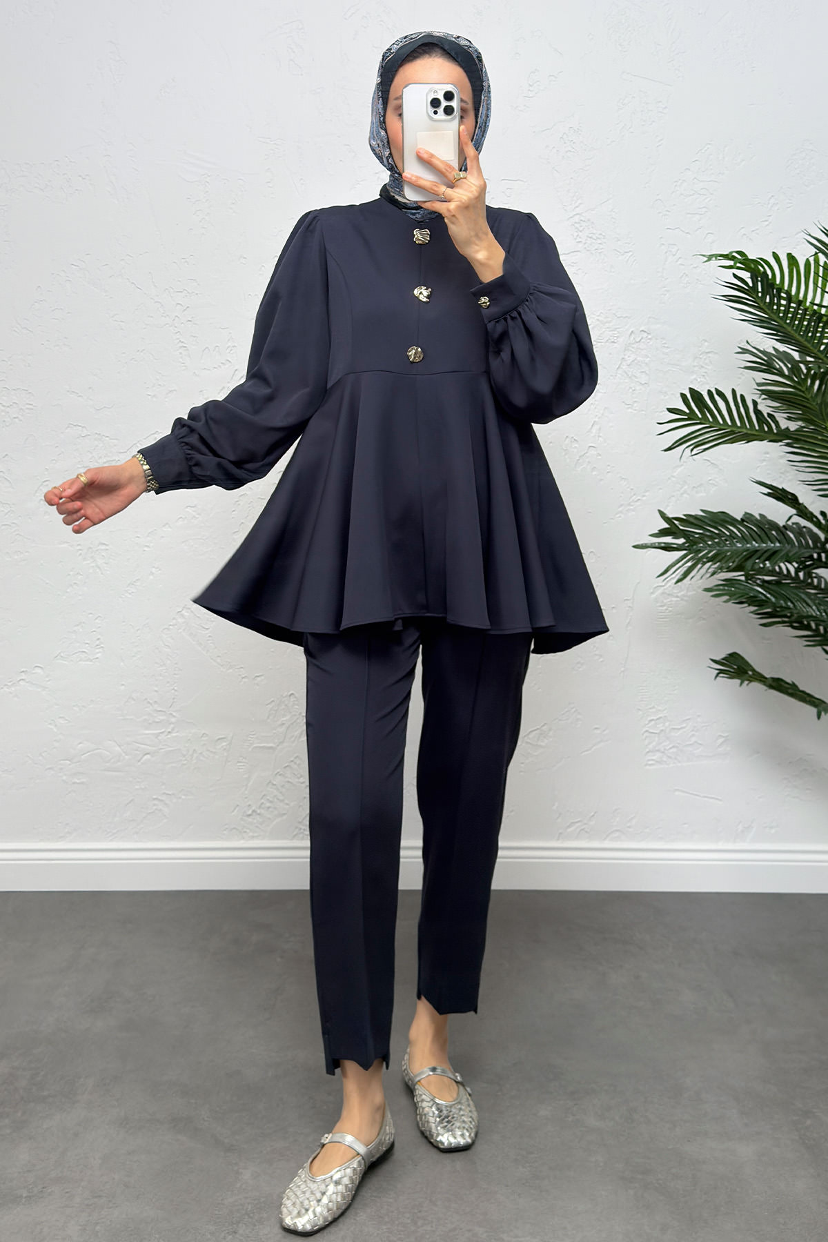 Volan Detay İkili Takım 0071 - LACİVERT |  