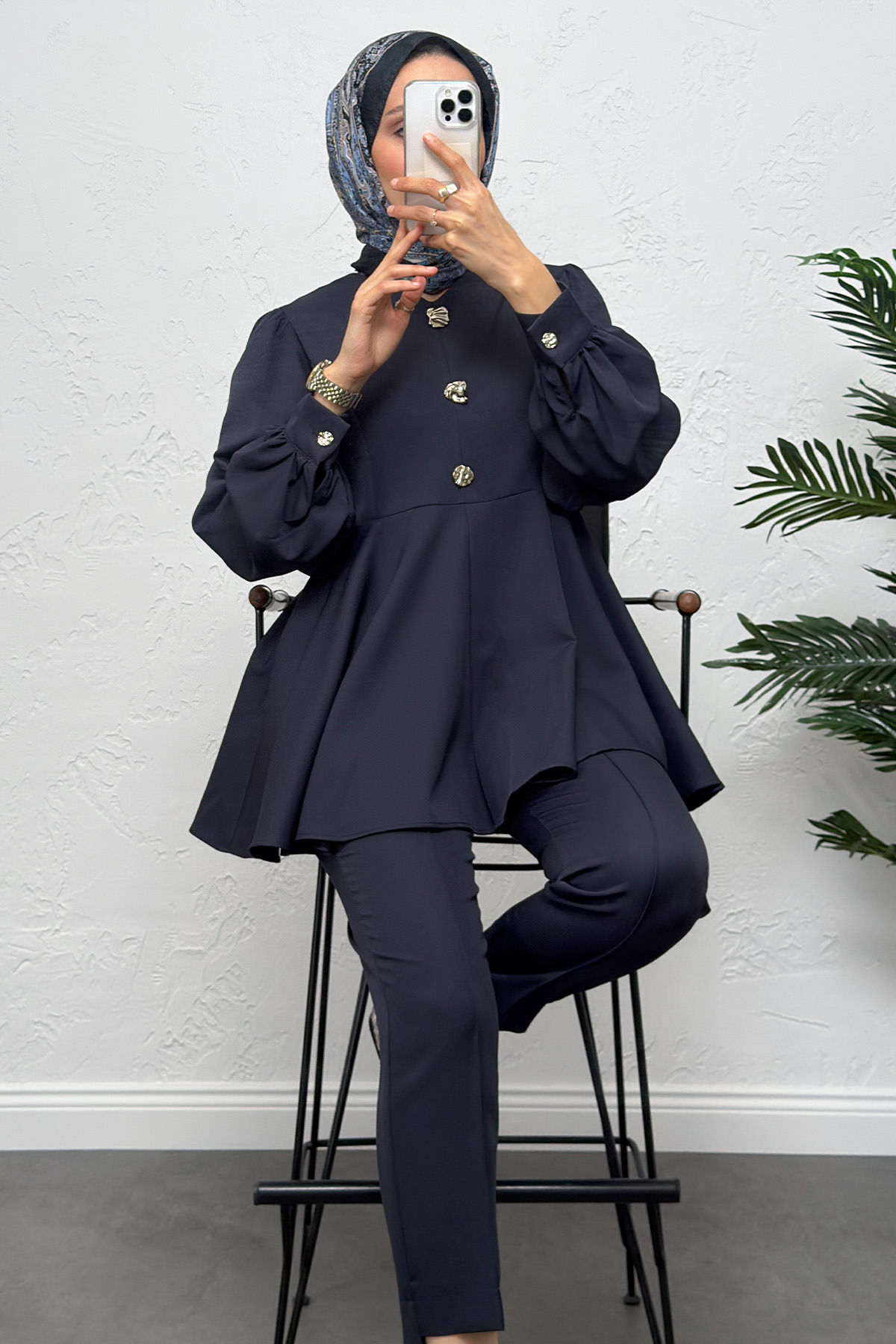 Volan Detay İkili Takım 0071 - LACİVERT |  