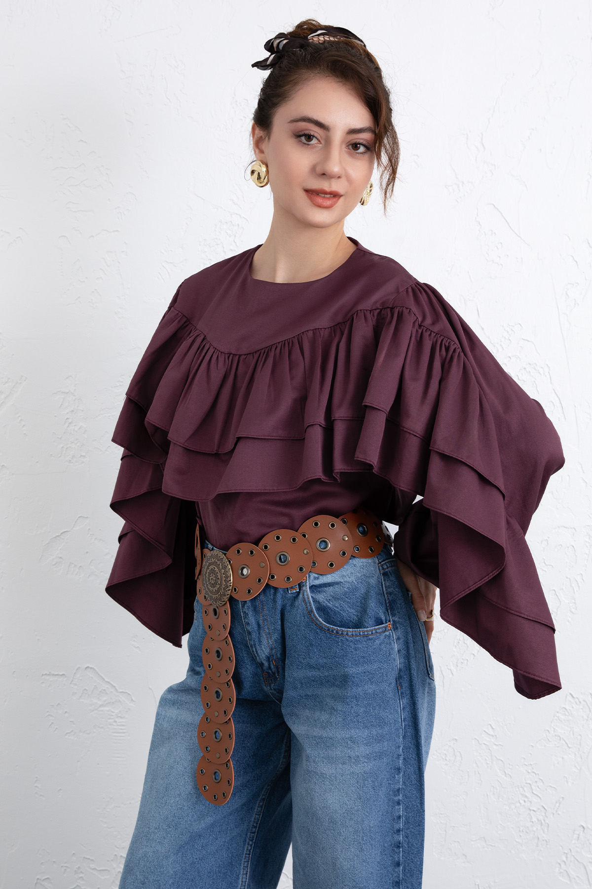 Volan Detay Bluz 0087 - MÜRDÜM |  