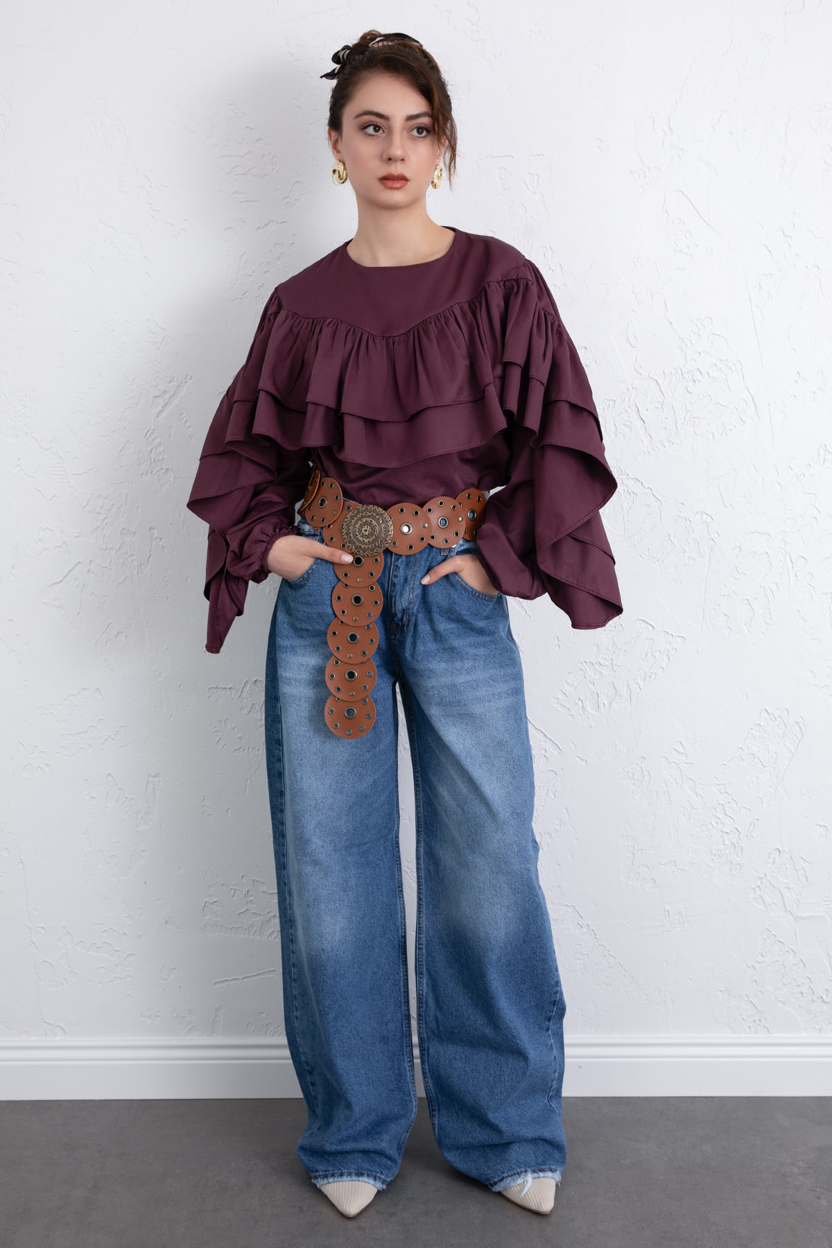 Volan Detay Bluz 0087 - MÜRDÜM |  