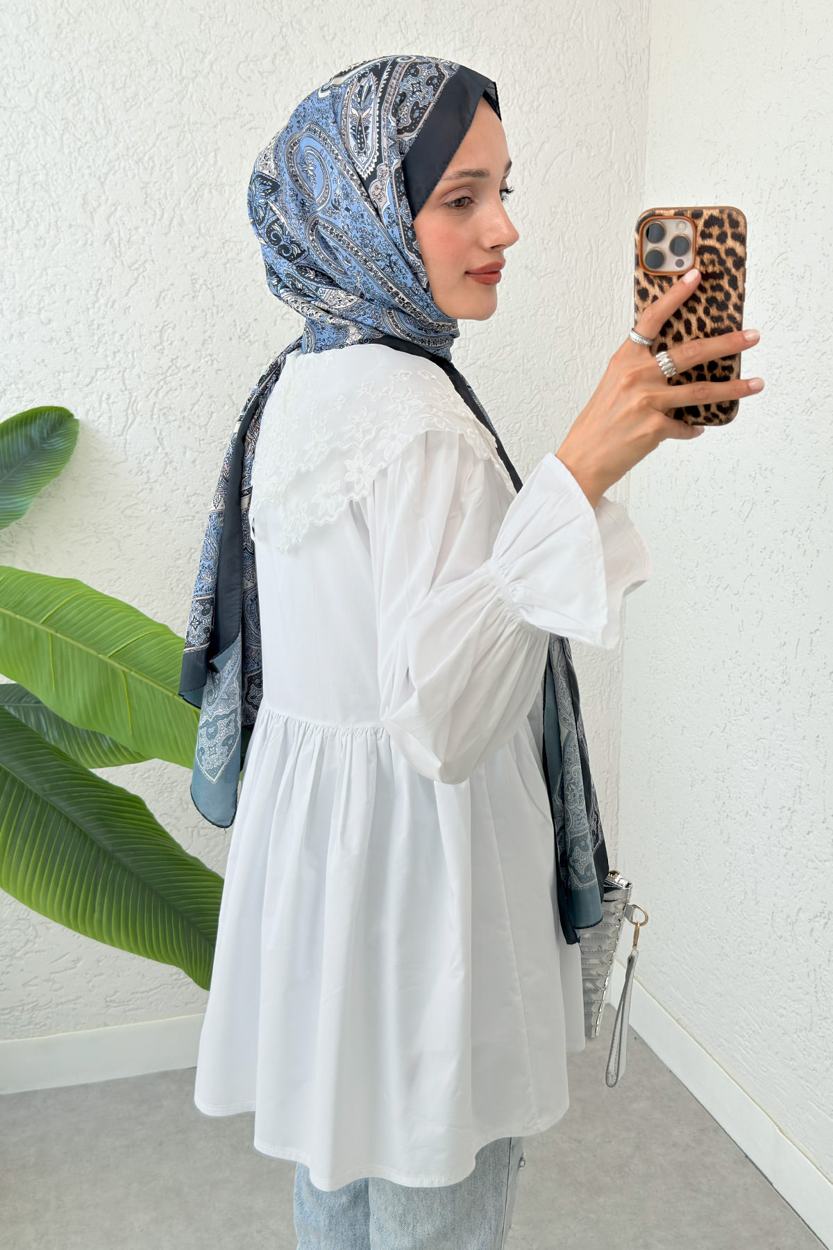 Prenses Tunik 2345 - BEYAZ |  