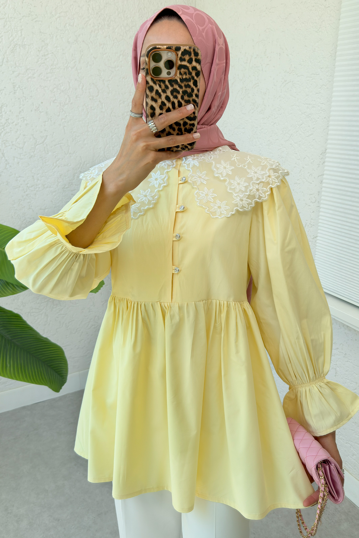 Prenses Tunik 2345 - SARI |  