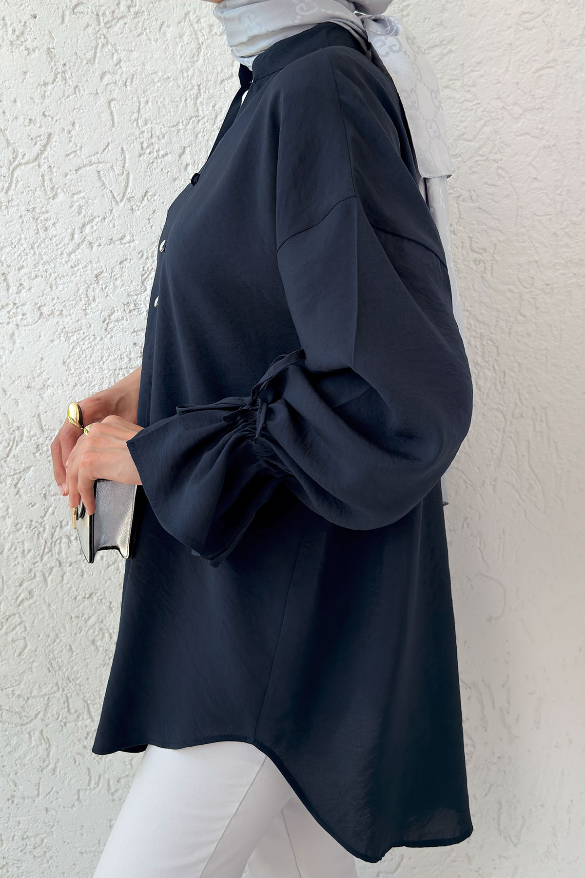 Hakim Yaka Gömlek 2340 - LACİVERT |  