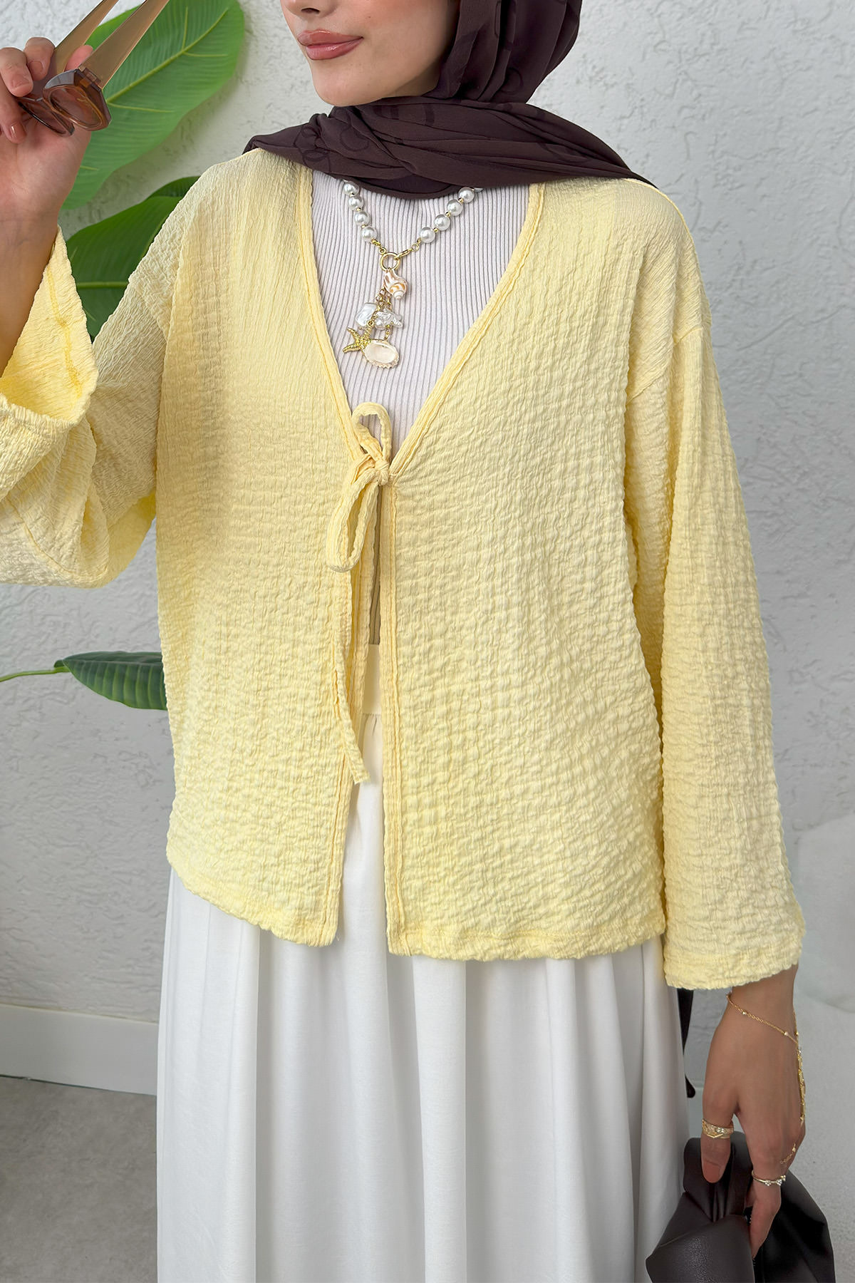 Bürümcük Kimono 2360 - SARI |  