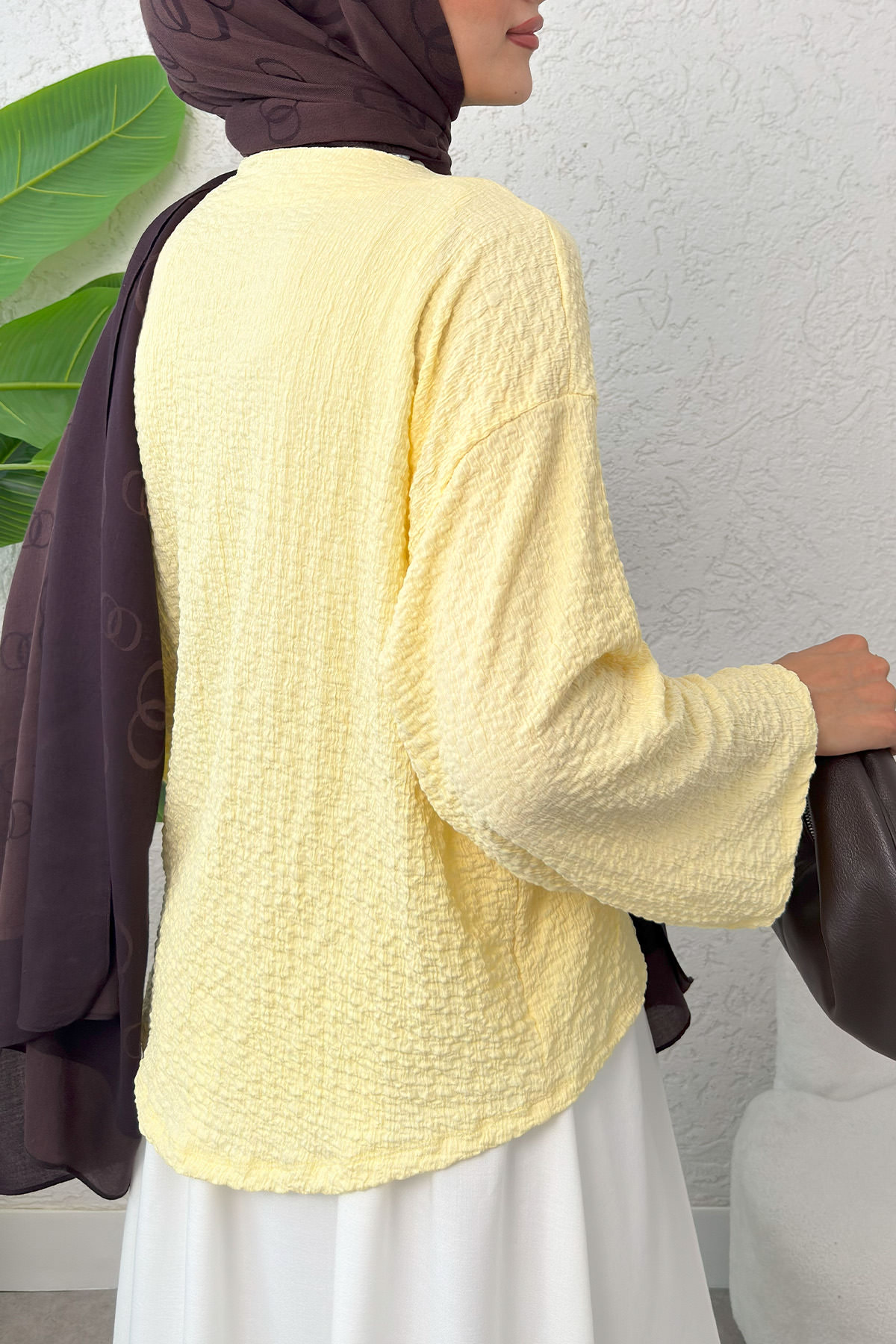 Bürümcük Kimono 2360 - SARI |  