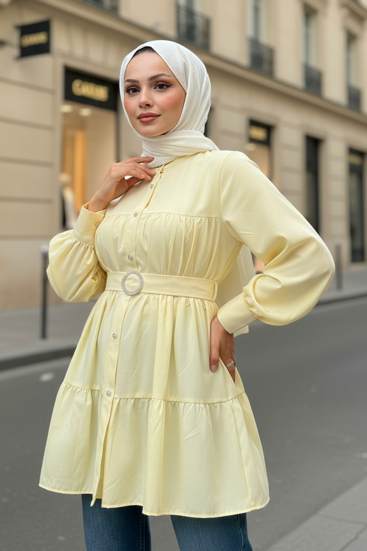 Kat Kat Keten Tunik 2369 - SARI |  