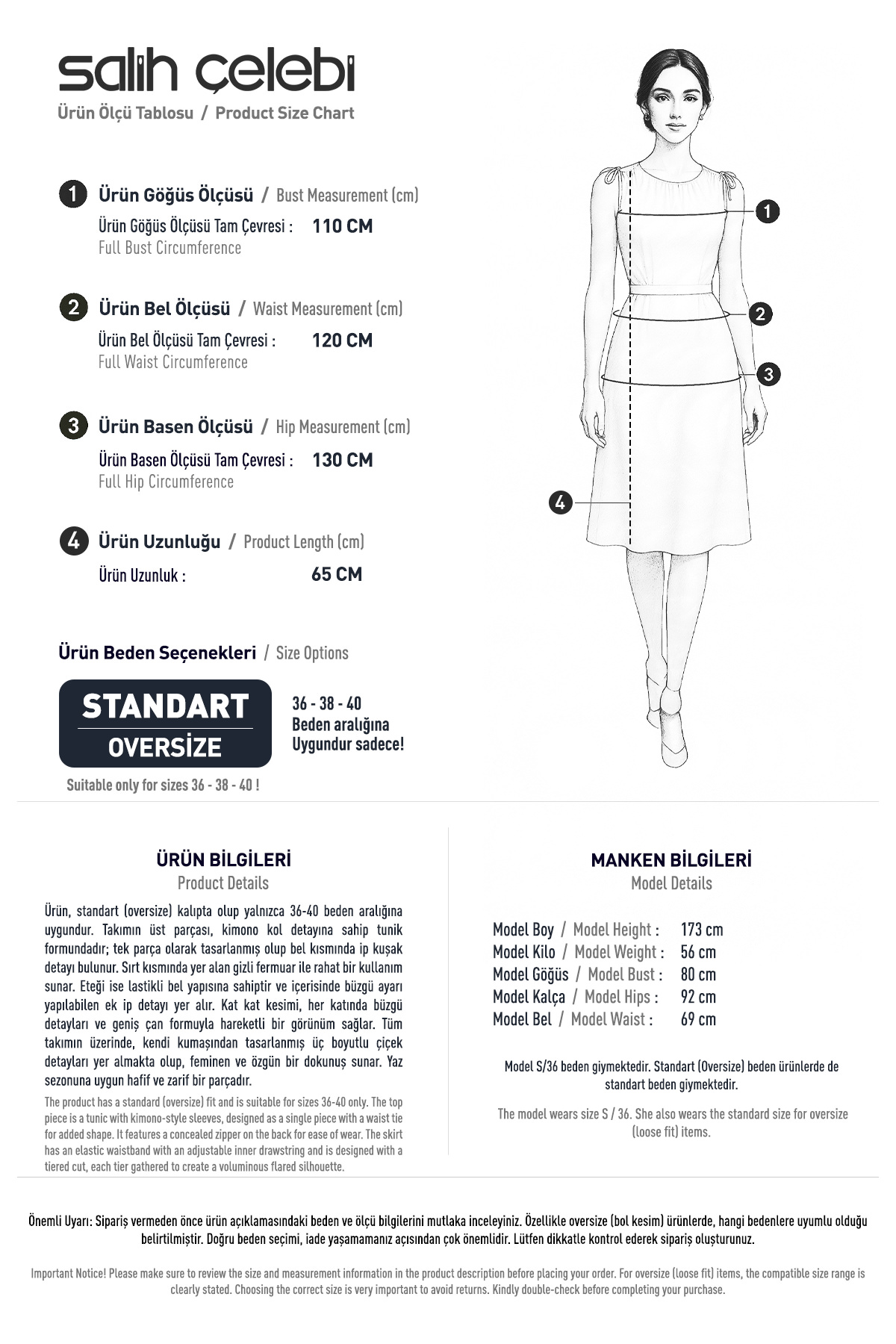 Çiçek Detaylı Etekli Takım 2372 - BEBE MAVİSİ |  