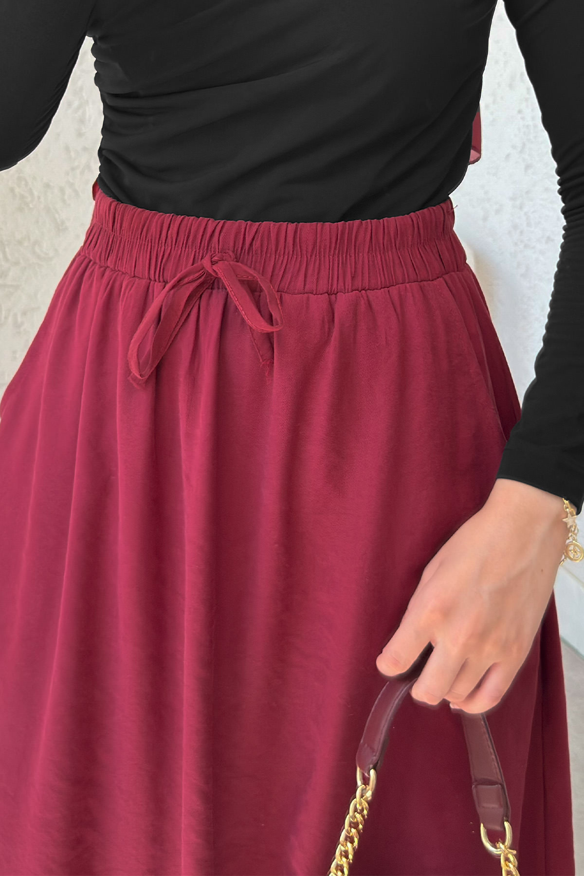 Umay Cepli Etek 2383 - BORDO |  