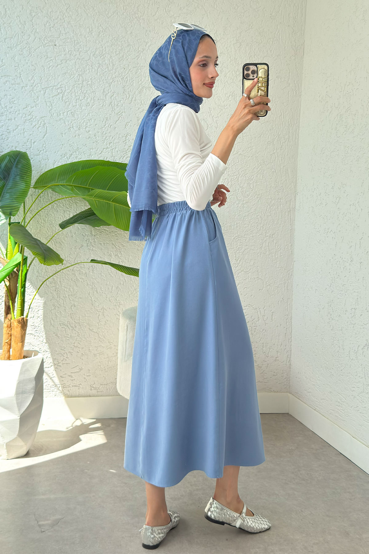 Umay Cepli Etek 2383 - MAVİ |  