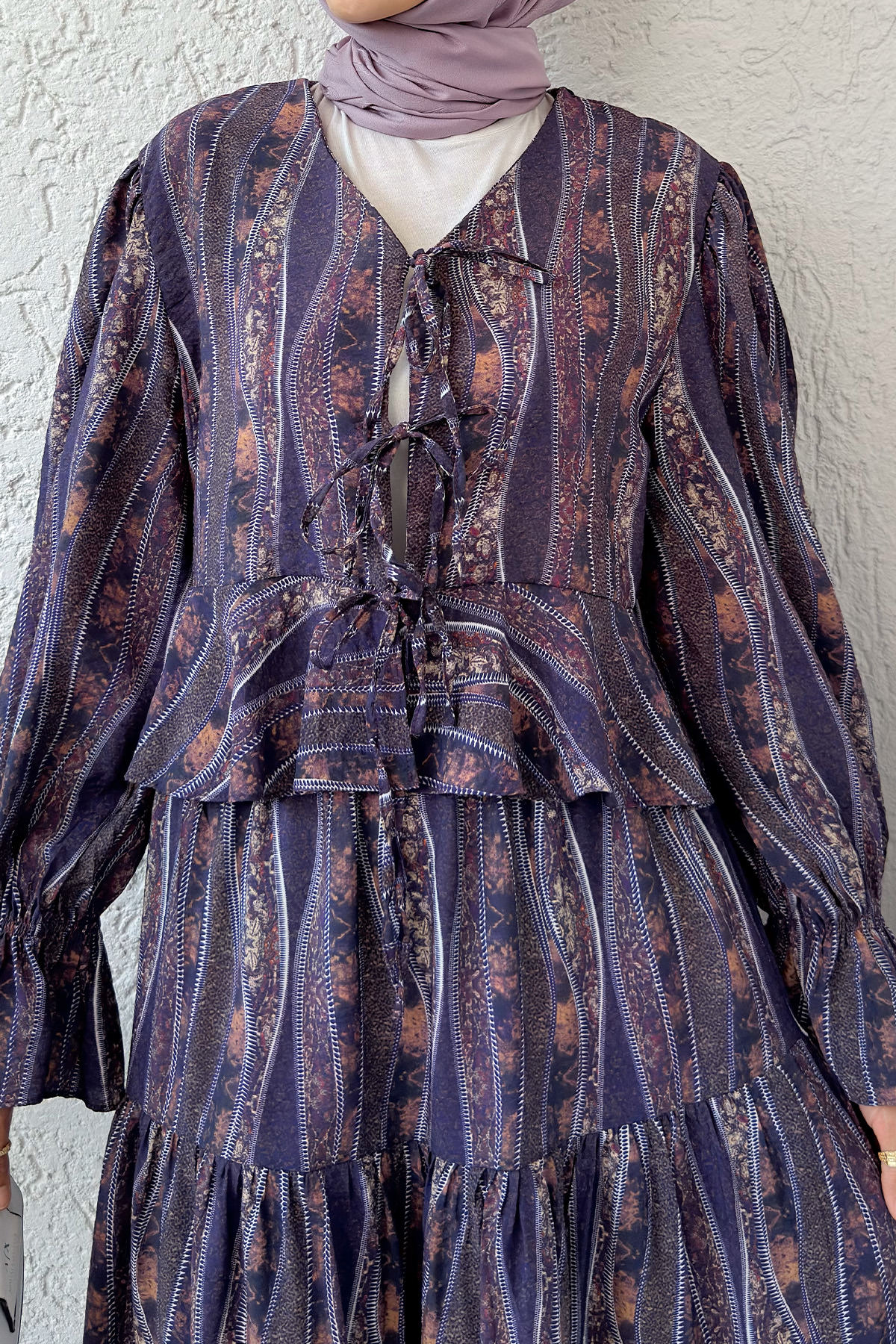 Etnik Desen Etekli Takım 2326 - MOR |  