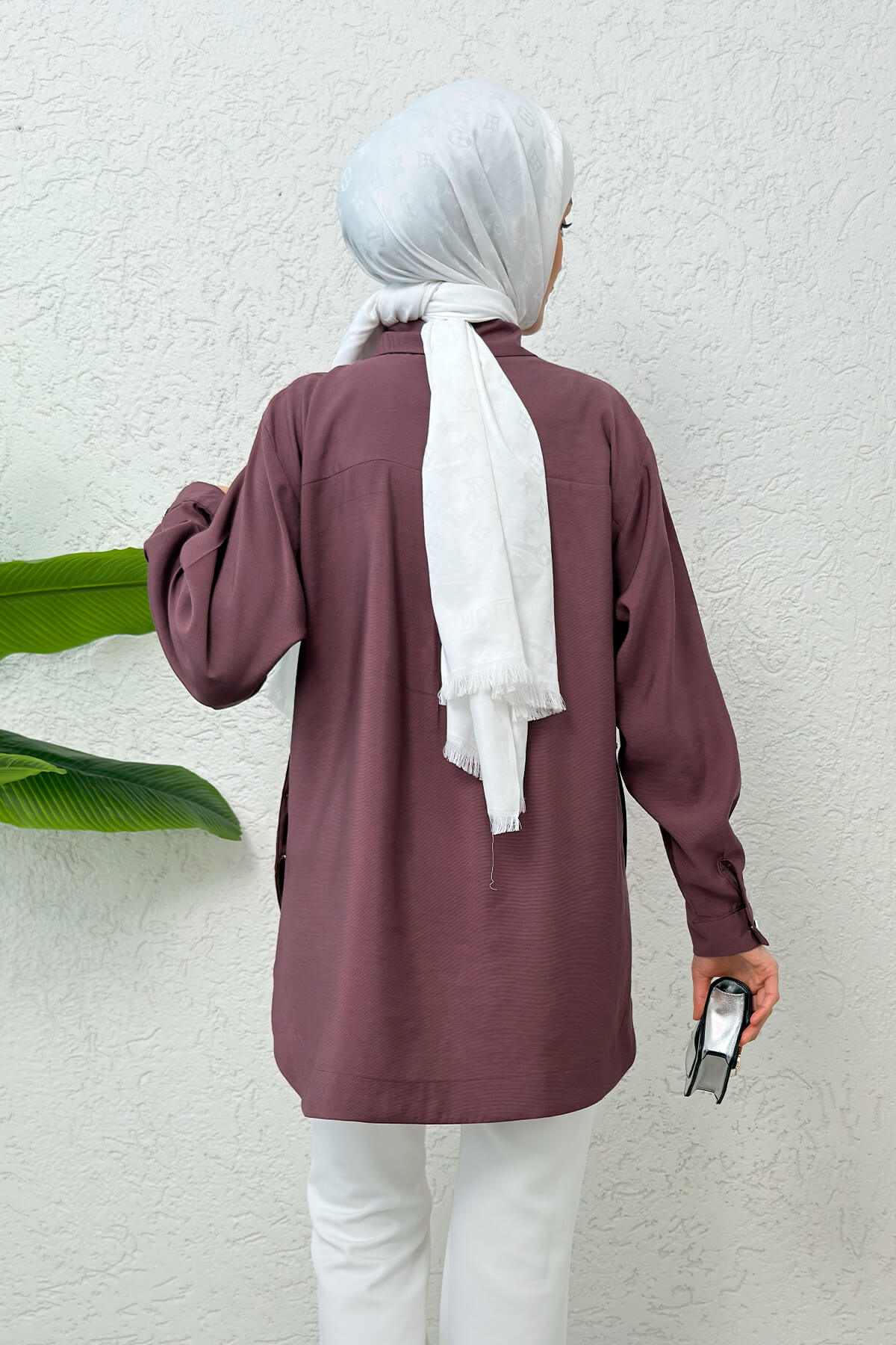 Bolero Detaylı Tunik 2213  - VİŞNE ÇÜRÜĞÜ |  