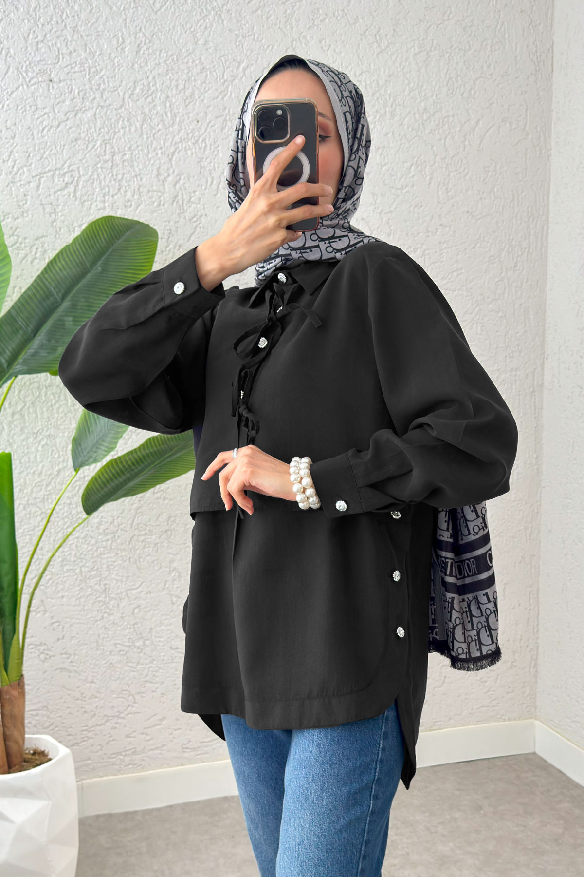 Bolero Detaylı Tunik 2213 - SİYAH |  