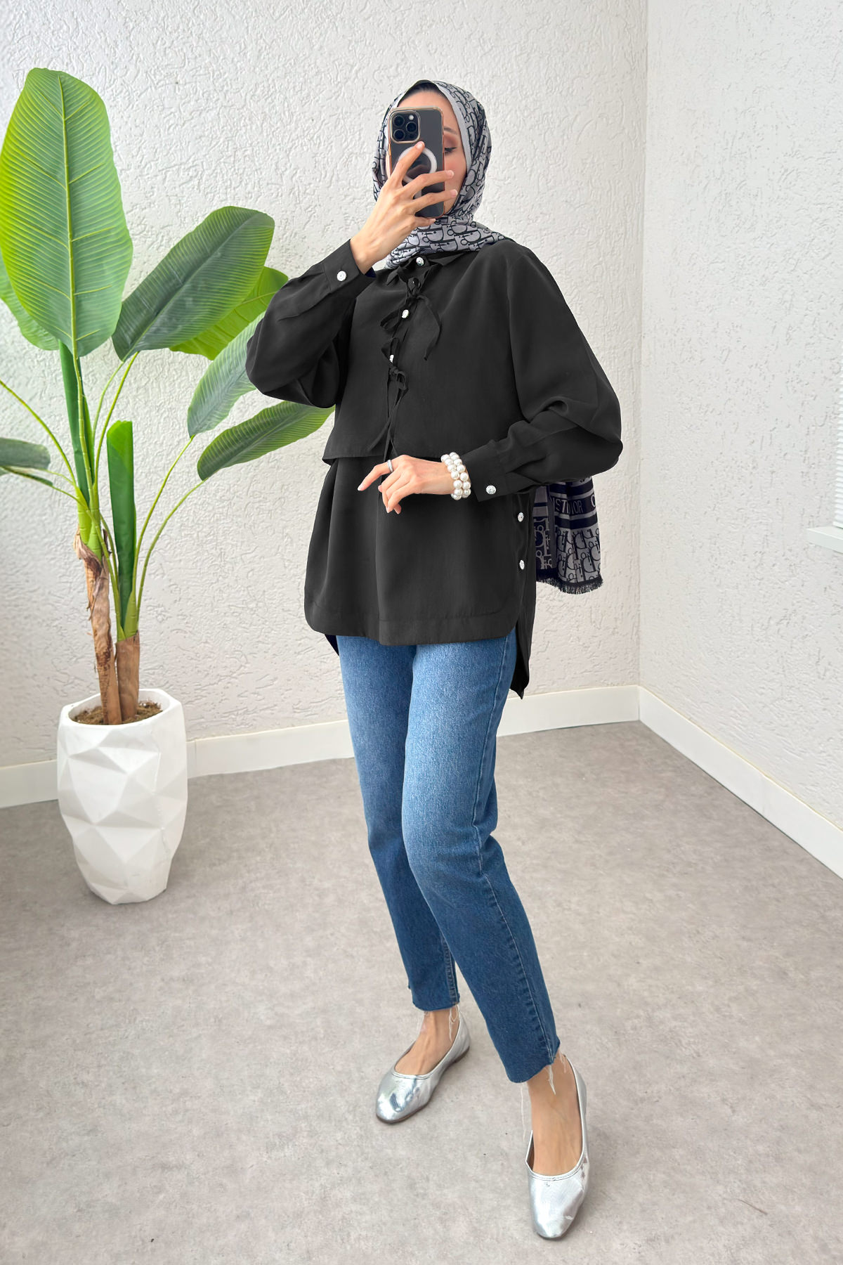 Bolero Detaylı Tunik 2213 - SİYAH |  