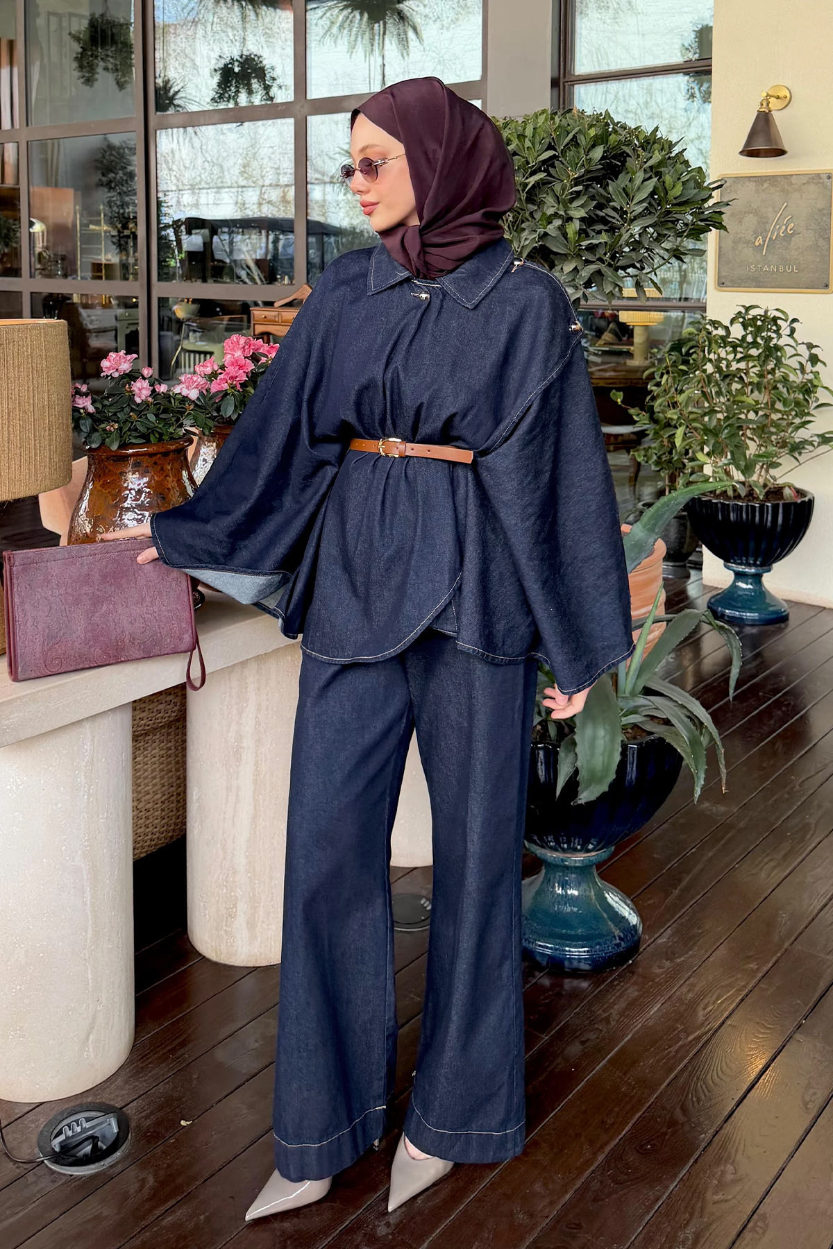 Pançolu Denim Takım 41568 - KOYU MAVİ |  