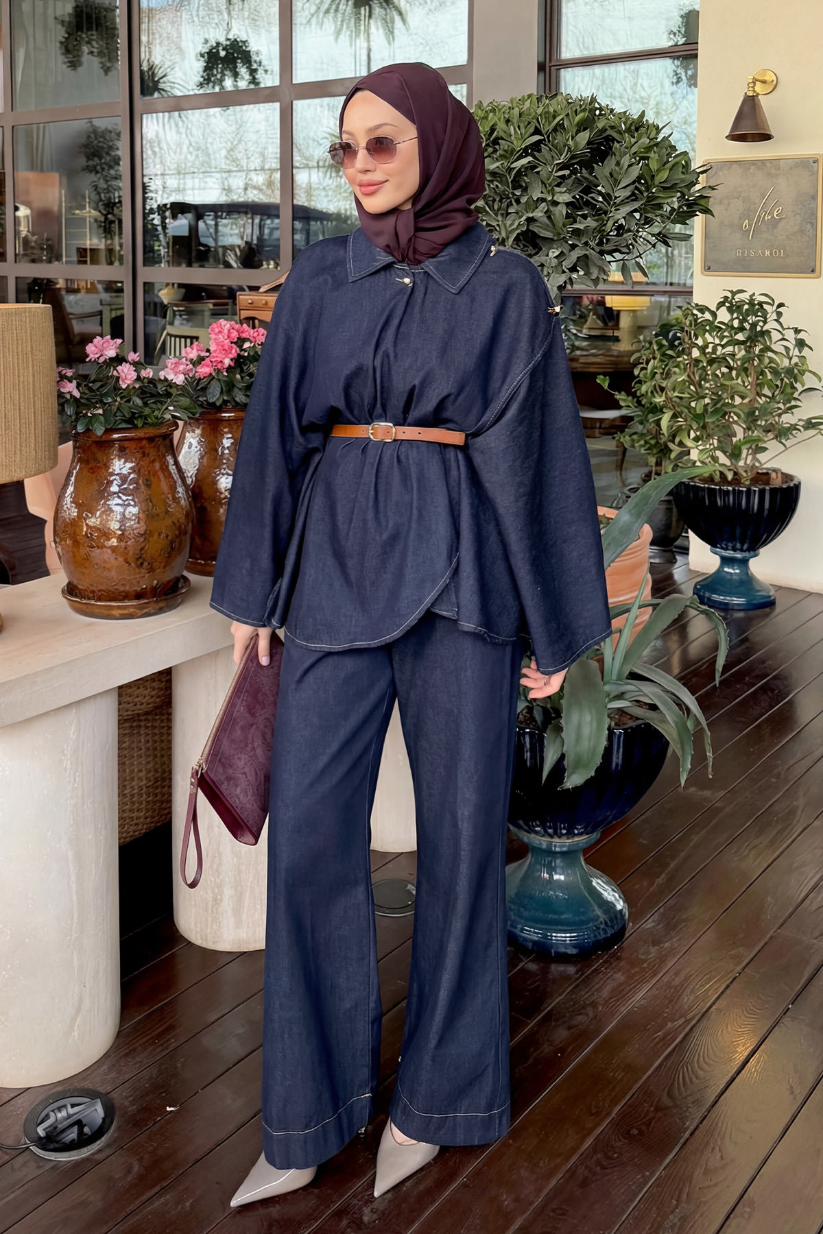 Pançolu Denim Takım 41568 - KOYU MAVİ |  