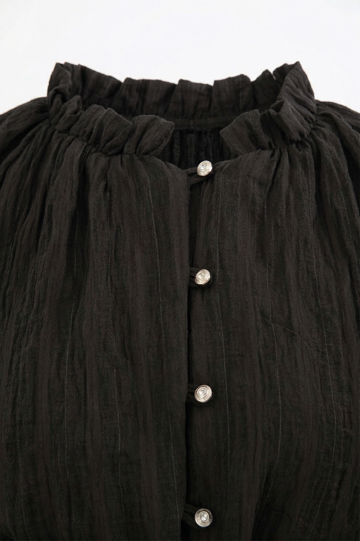 Birit Detaylı Gömlek Y0122 - A. KAHVE |  