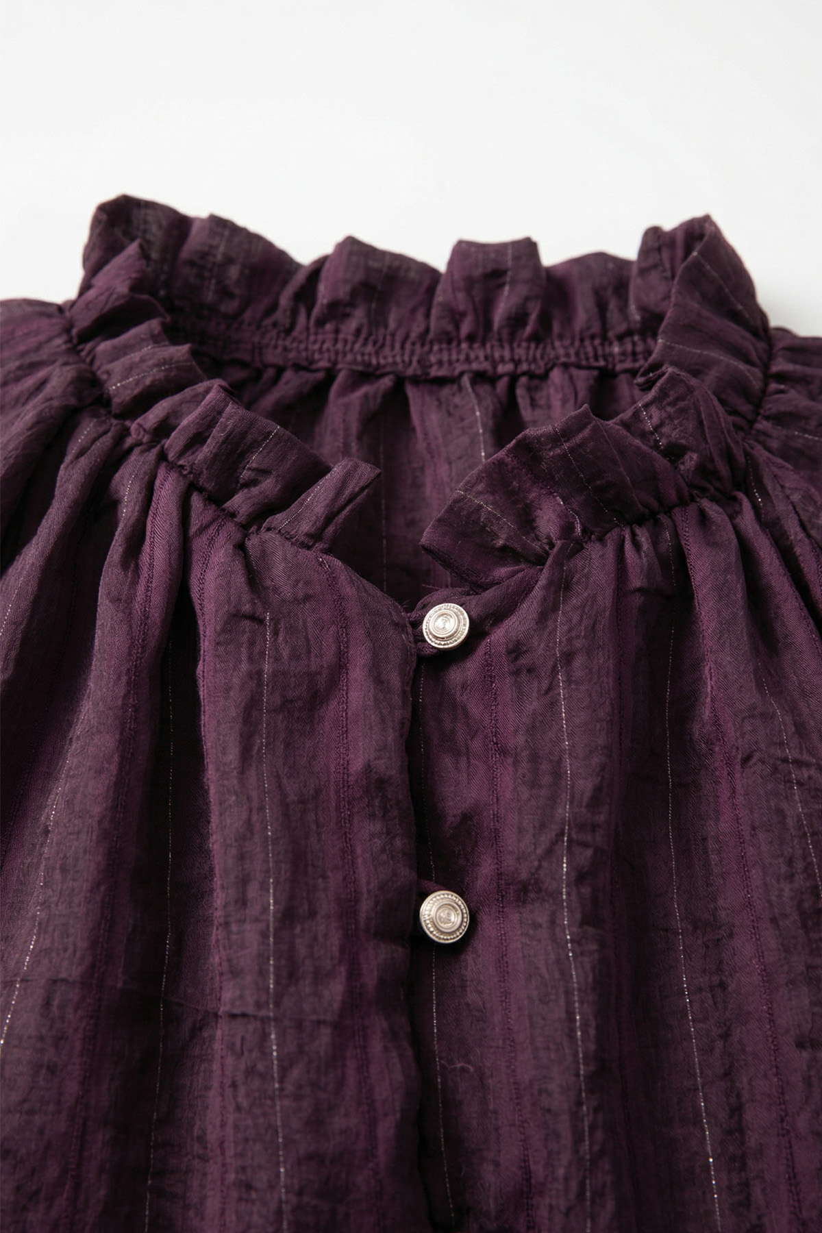 Birit Detaylı Gömlek Y0122 - MÜRDÜM |  