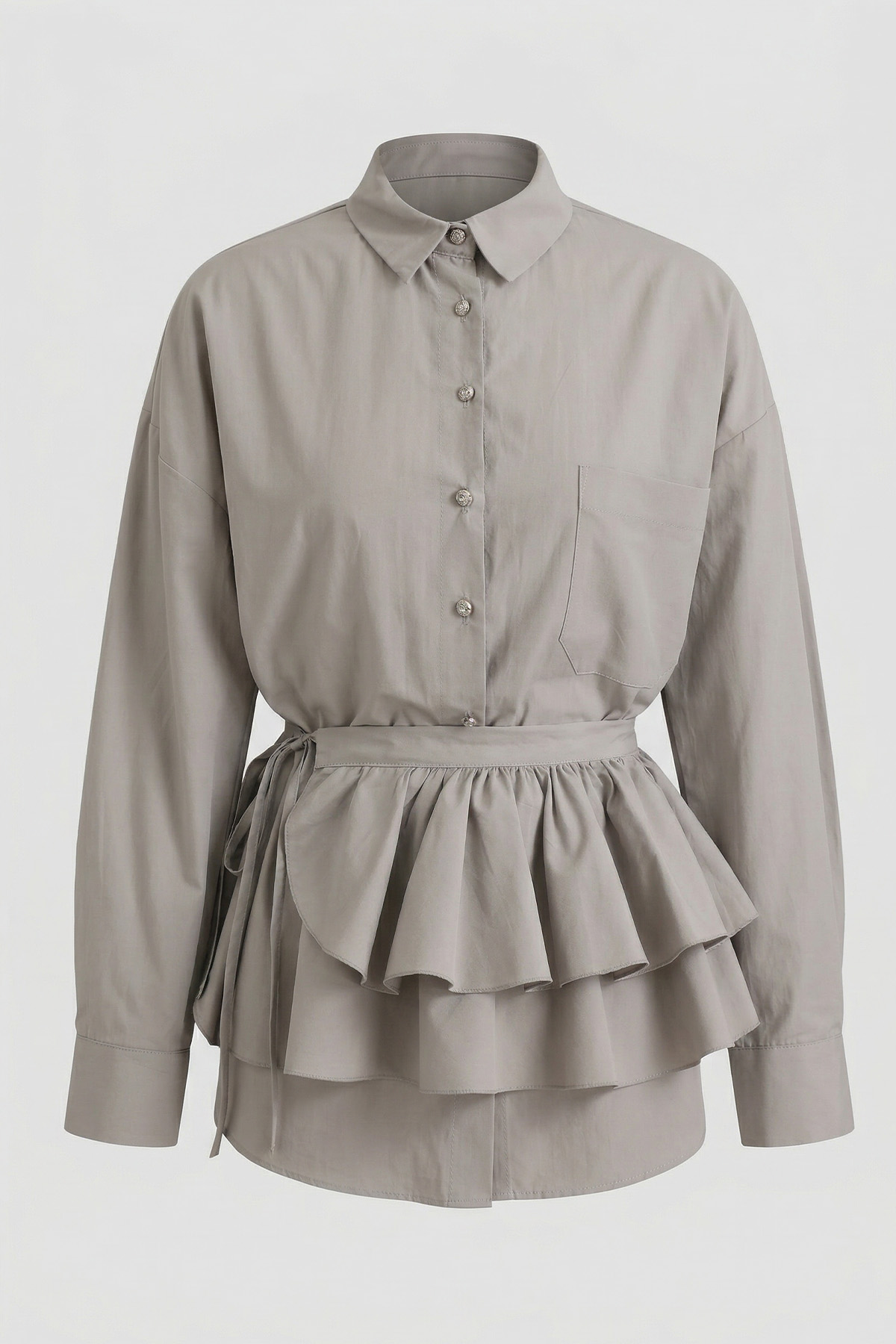 Aller Detaylı Tunik Y0123 - BEJ |  