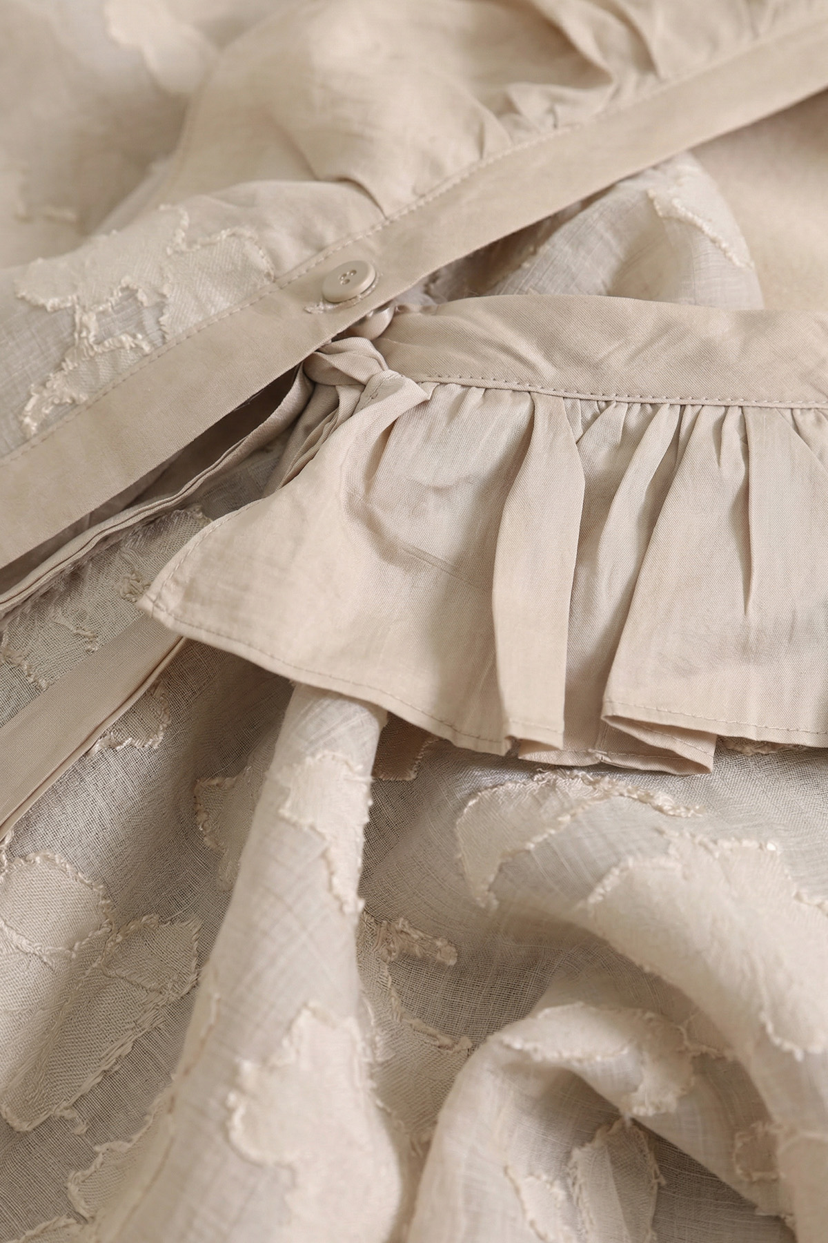 Fırfır Yakalı Kimono Y0110 - TAŞ |  